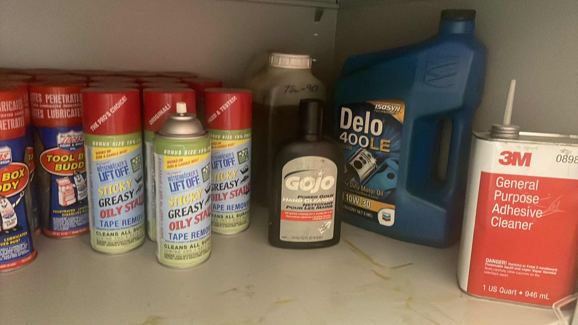 Photo 1 of CONTENTS OF SHELF