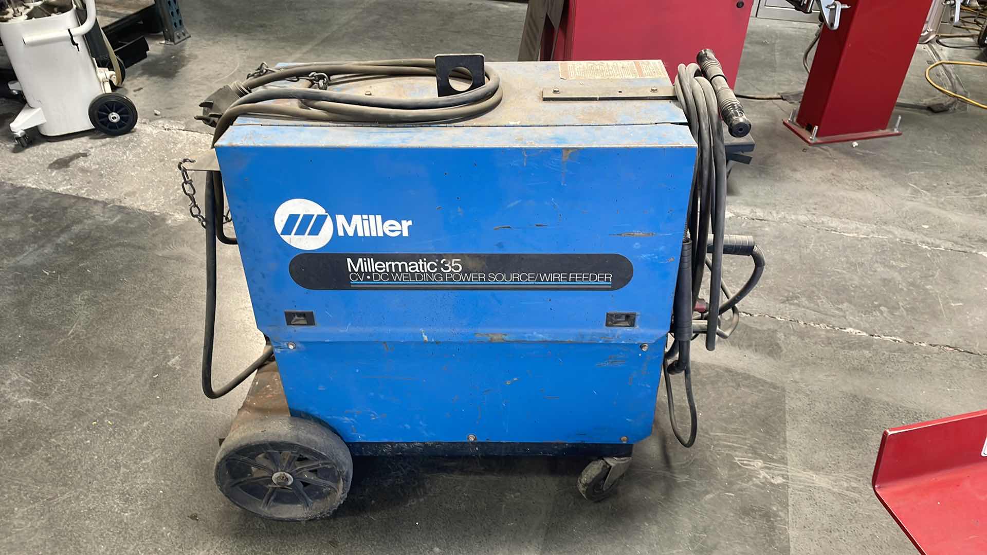 Photo 1 of MILLER MILLERMATIC 35 CV-DC WELDING POWER SOURCE/WIRE FEEDER