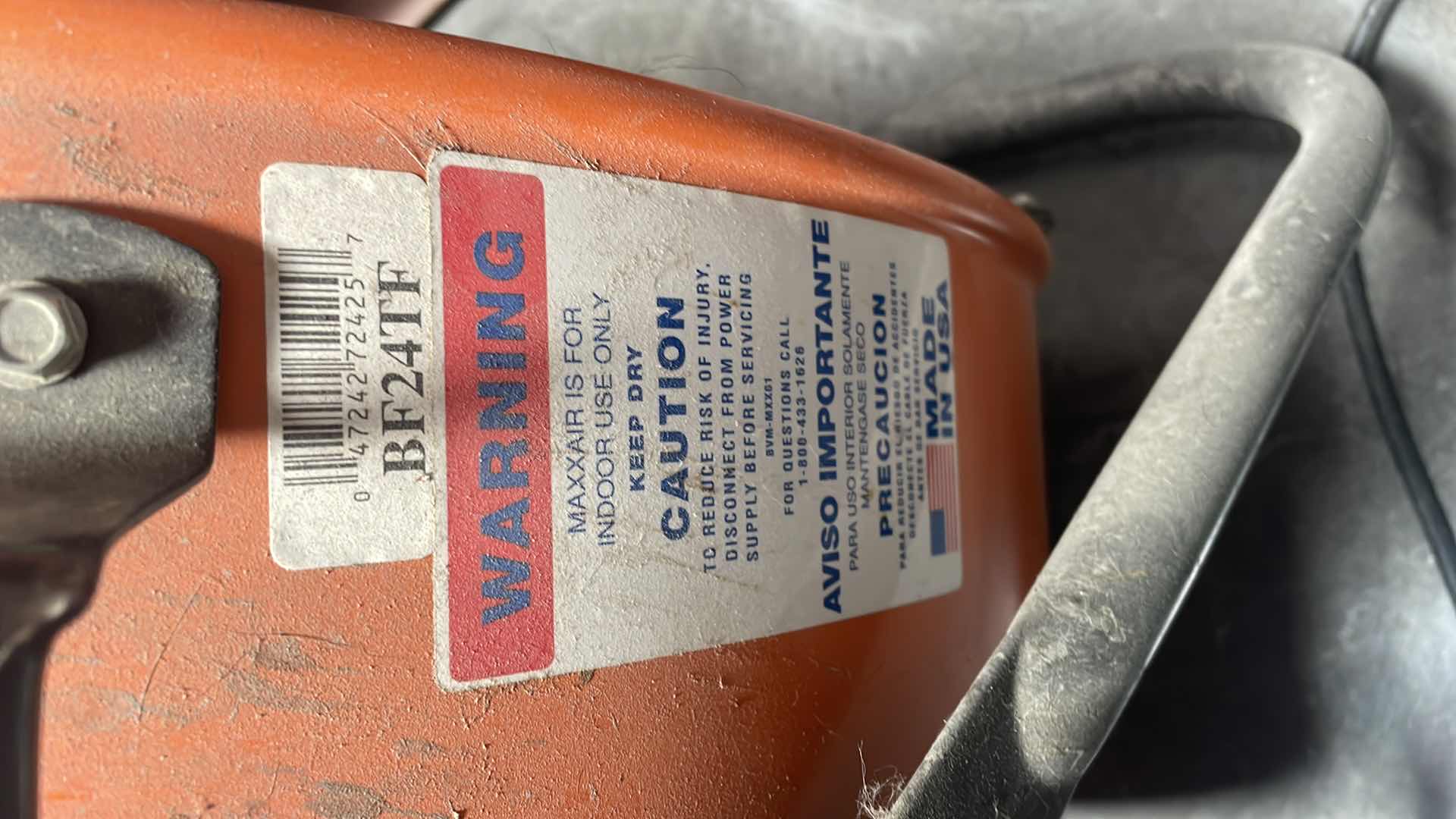 Photo 1 of MAXXAIR HIGH VELOCITY FAN BF24TF