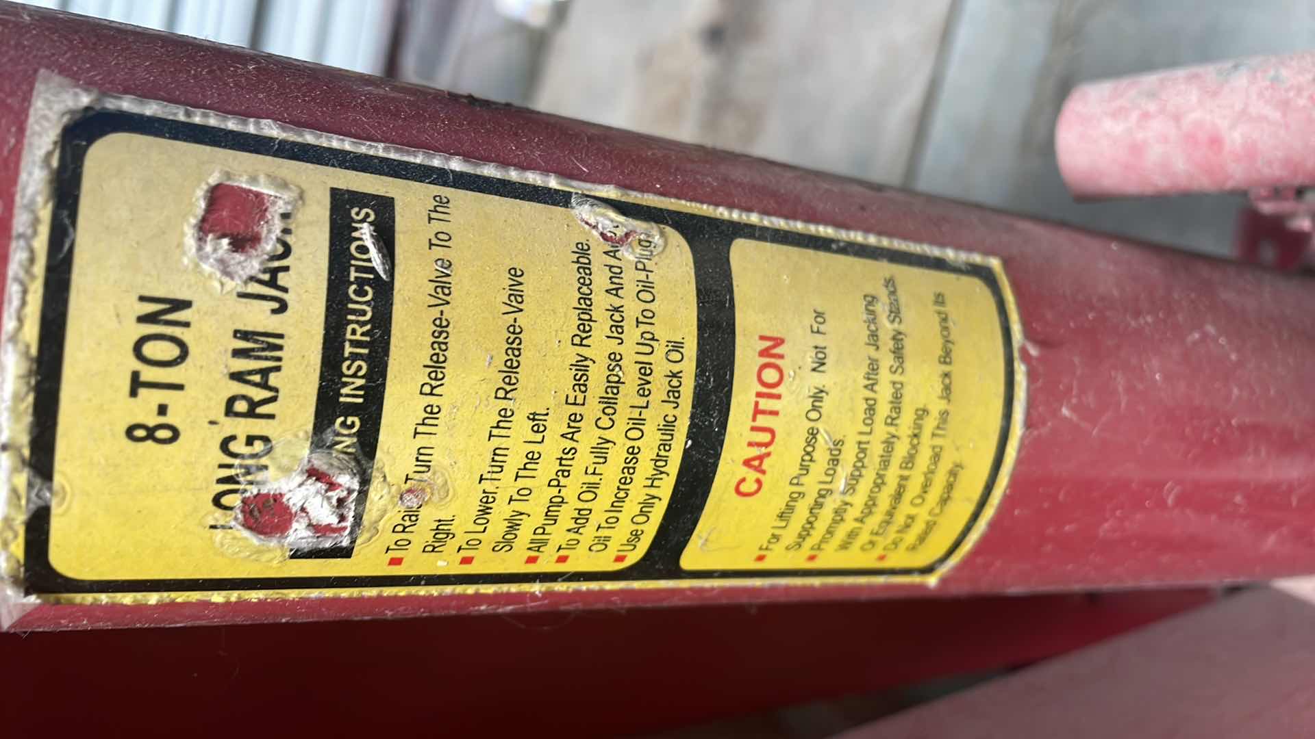 Photo 1 of 8 TON LONG RAM JACK