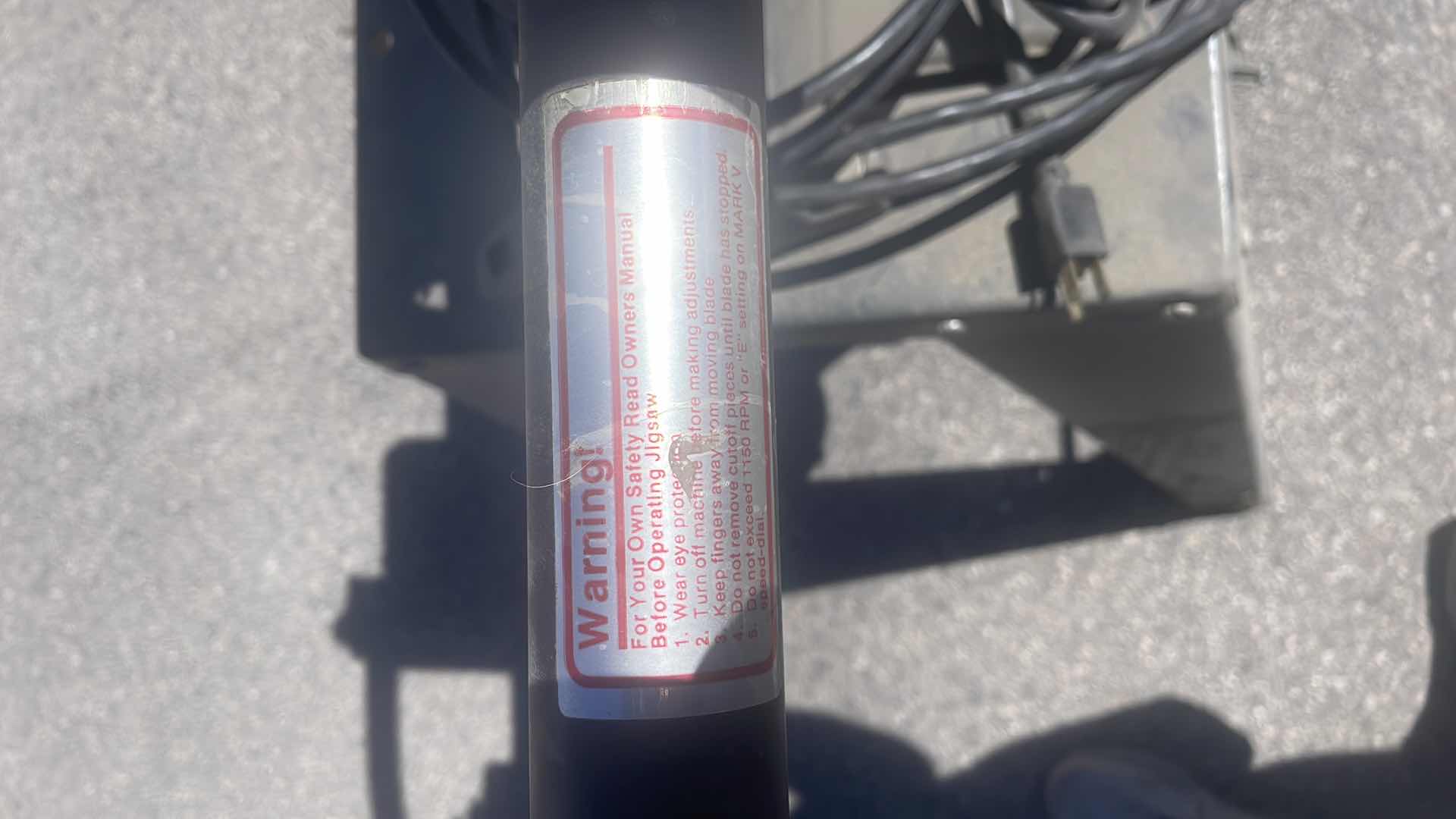 Photo 1 of SHOP SMITH JIG SAW