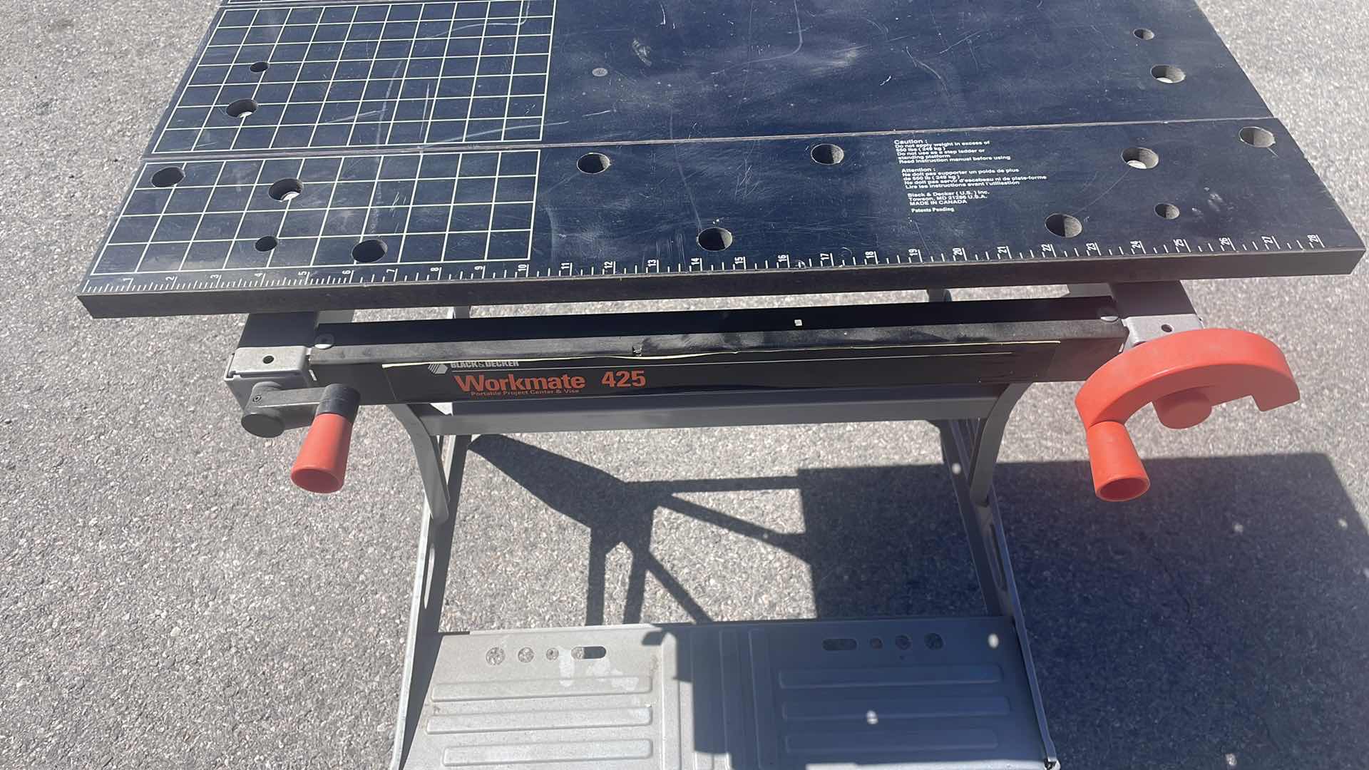 Photo 1 of BLACK &DECKER WORKMATE 425