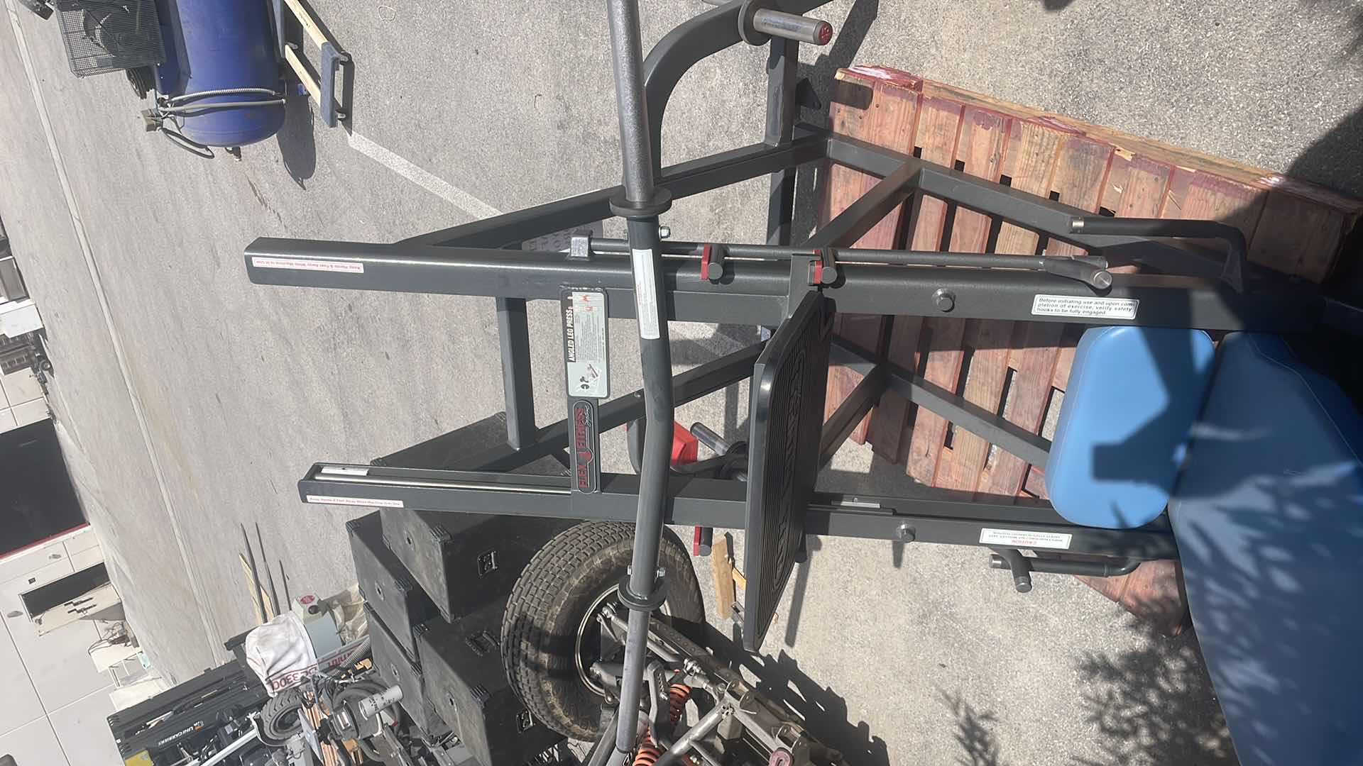 Photo 3 of FLEX FITNESS ANGLED LEG PRESS