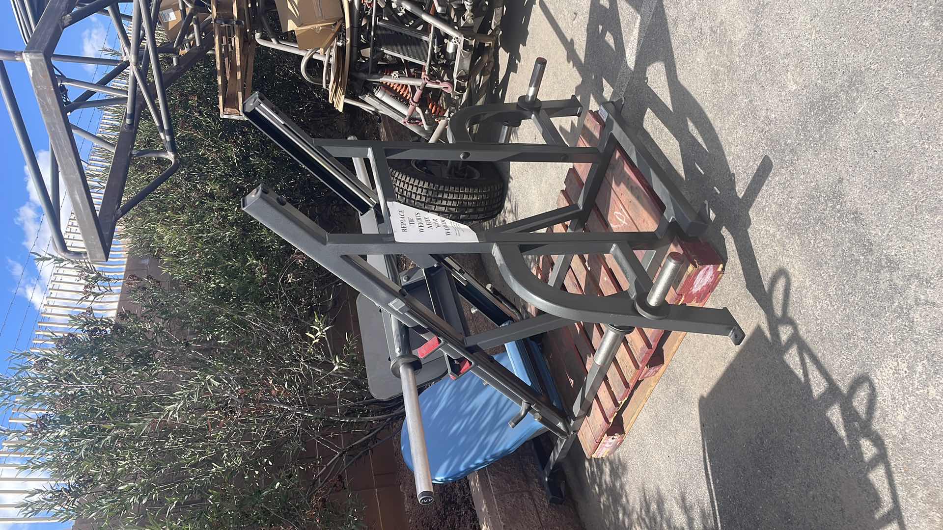 Photo 2 of FLEX FITNESS ANGLED LEG PRESS