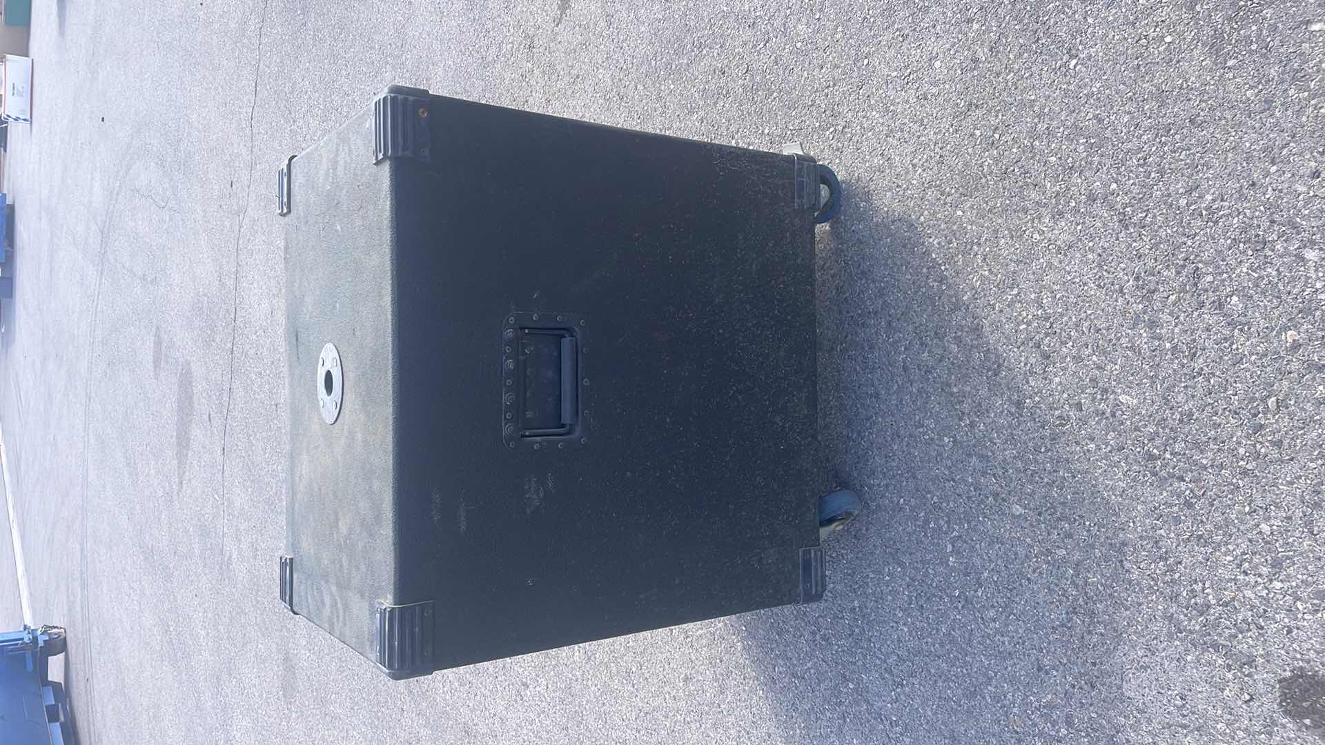 Photo 1 of KICKER L7 18” x 18” SUBWOOFER IN ROLLING BOX WITH HANDLES