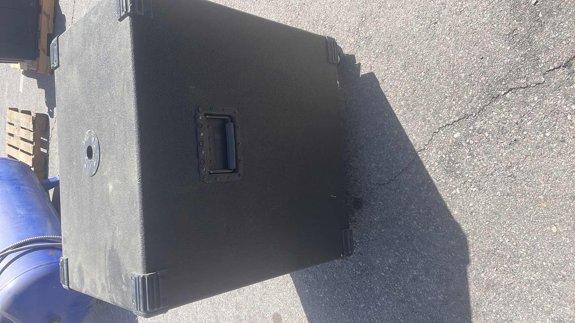 Photo 1 of KICKER L7 18” x 18” SUBWOOFER IN ROLLING BOX WITH HANDLES