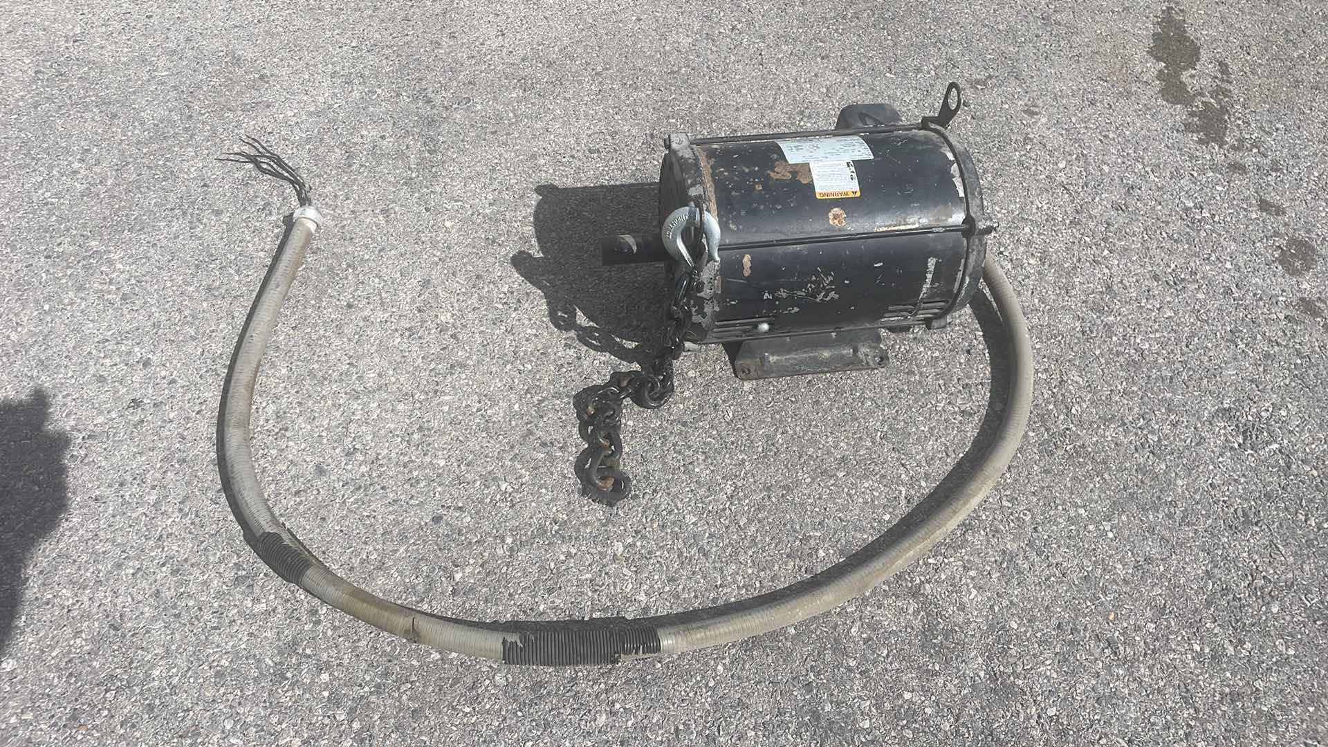 Photo 3 of US MOTORS MODEL H19308A 3 PHASE 208-230/460