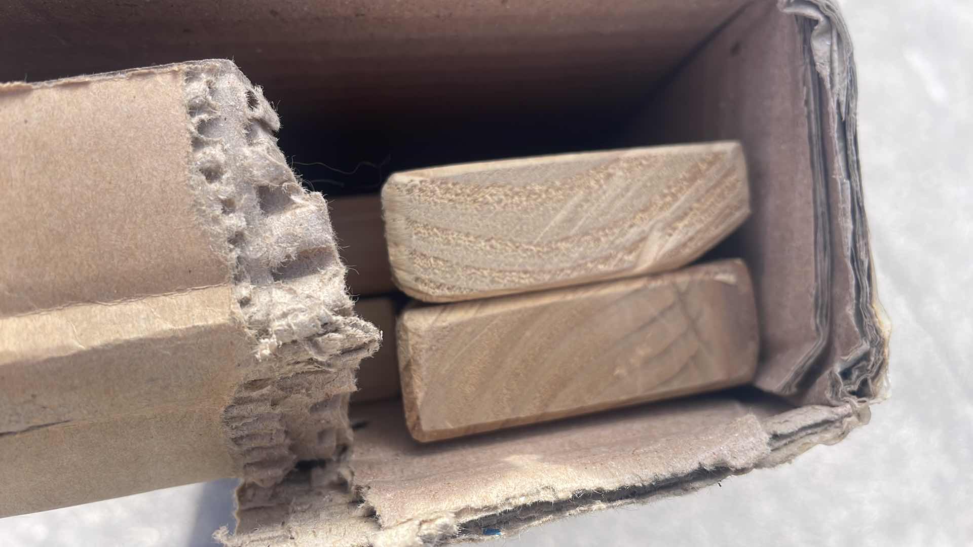 Photo 1 of CORNER DISPLAY WOOD STILL IN BOX UNOPENED