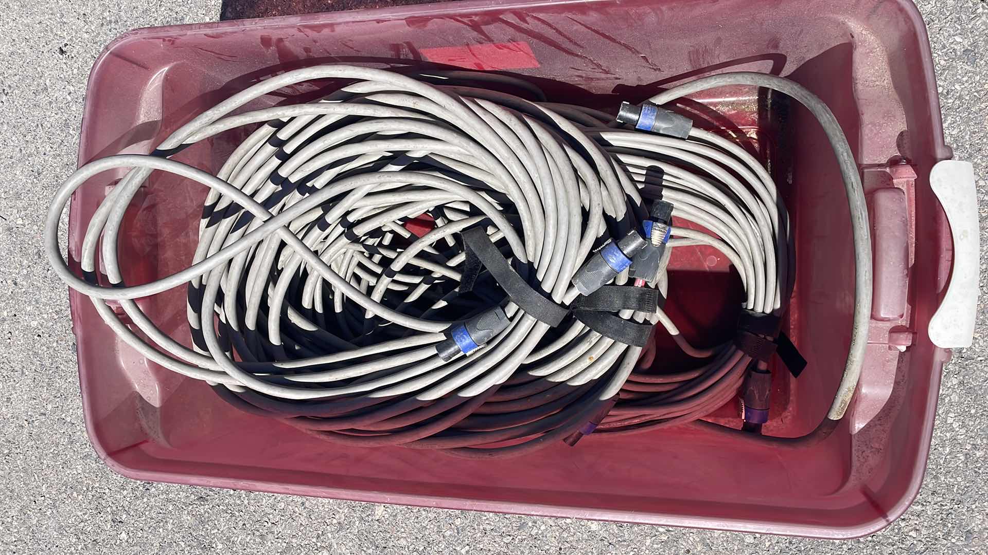 Photo 1 of NEUTRIK SPEAKON SPEAKER CABLES
NL4FX 5 SECTIONS OF CABLE