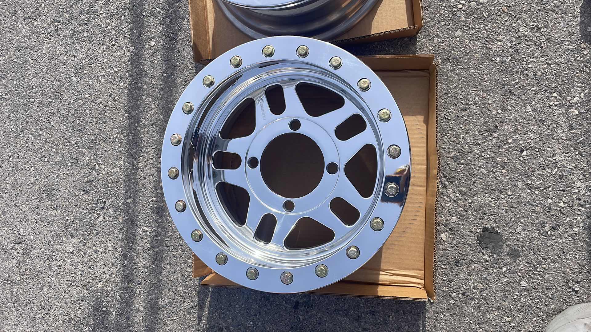 Photo 1 of BOGART BEAD-LOCK 4 LUG RIMS 14” x 8”