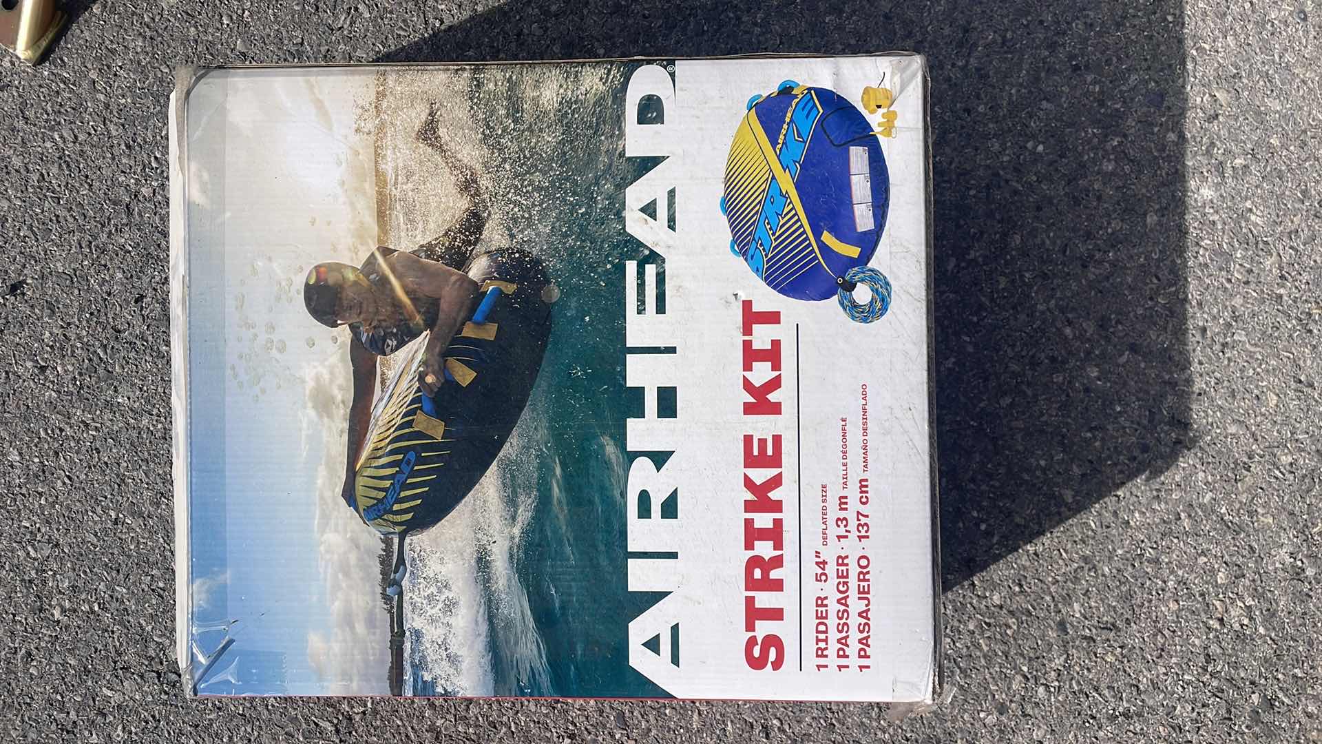 Photo 1 of AIRHEAD STRIKE TOWABLE KIT W/ ROPE & PUMP