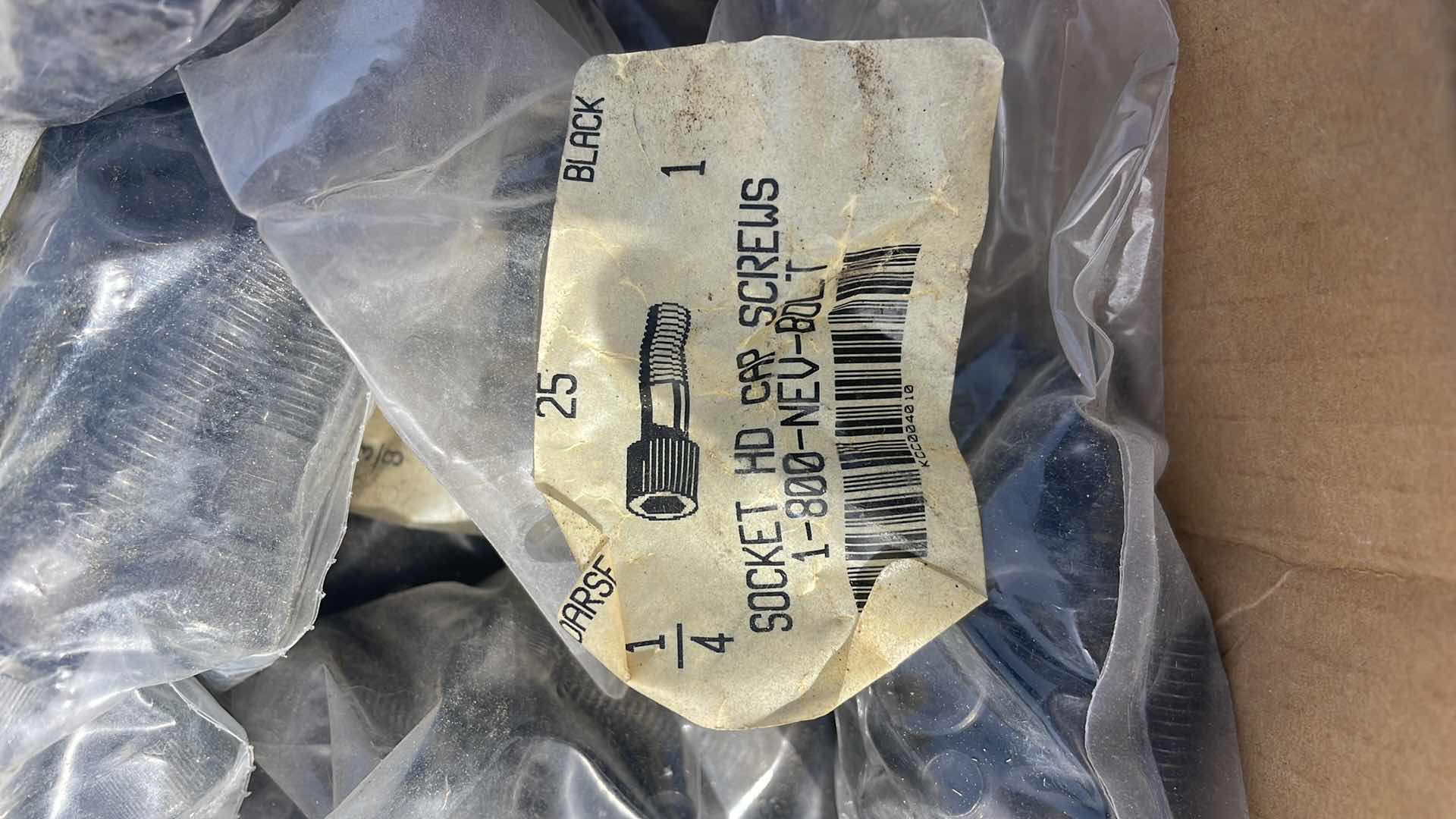 Photo 1 of BOX OF HEAD BOLTS