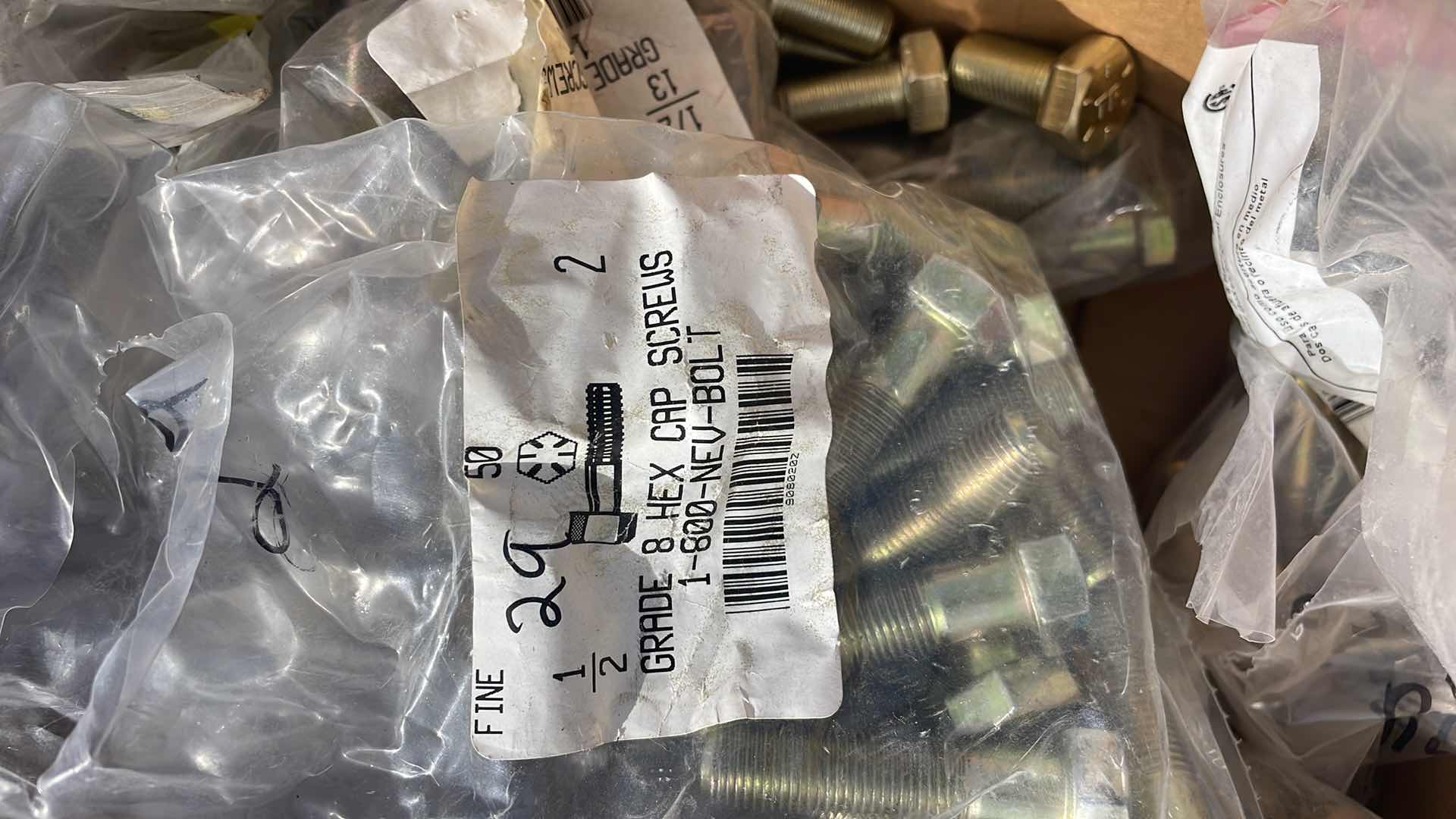 Photo 1 of MISC BOLTS ABOUT 3/4 OF BOX