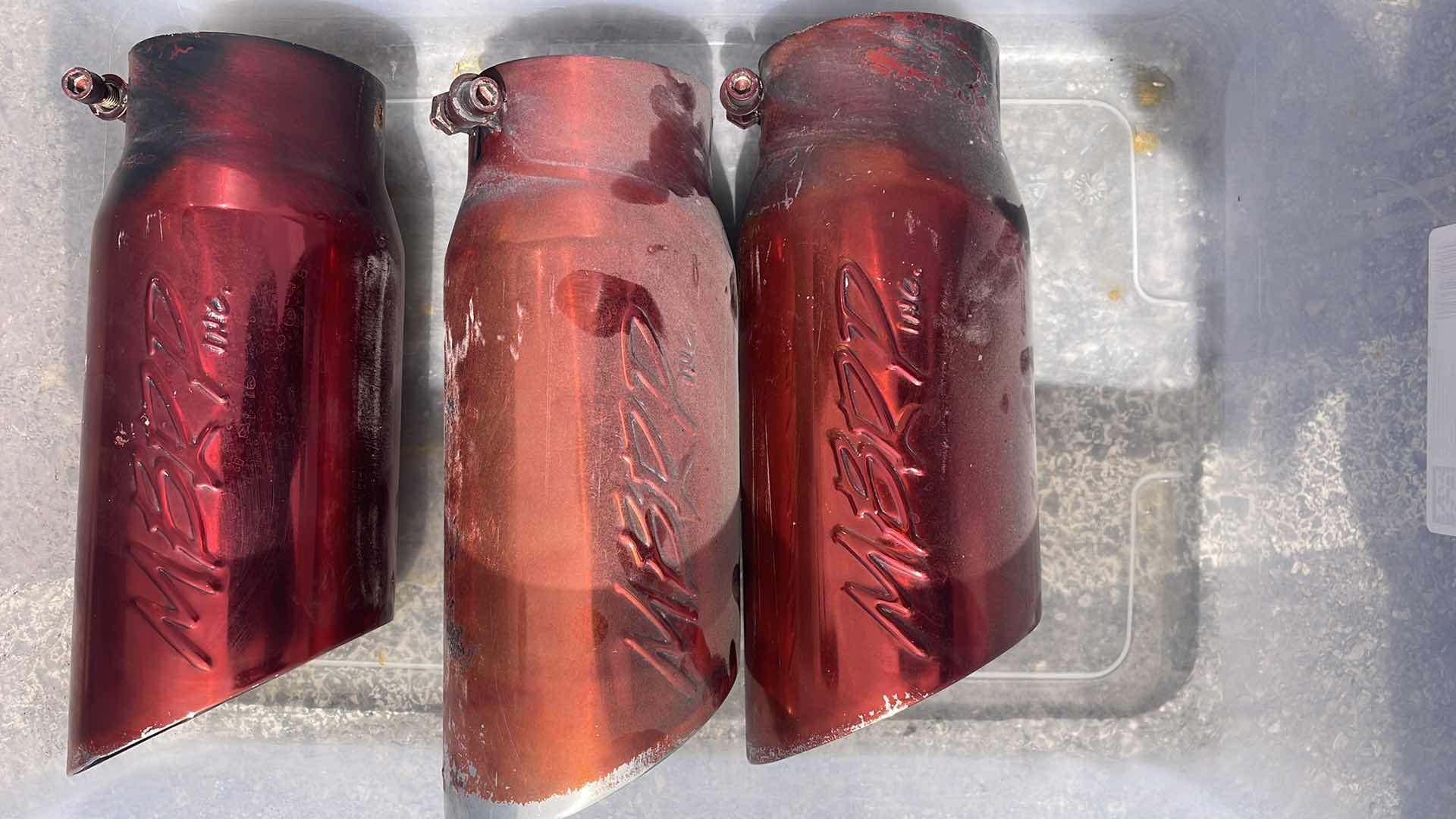 Photo 1 of MRBP ANGLED ROLLED EXHAUST TIPS 5-1/2” (3)