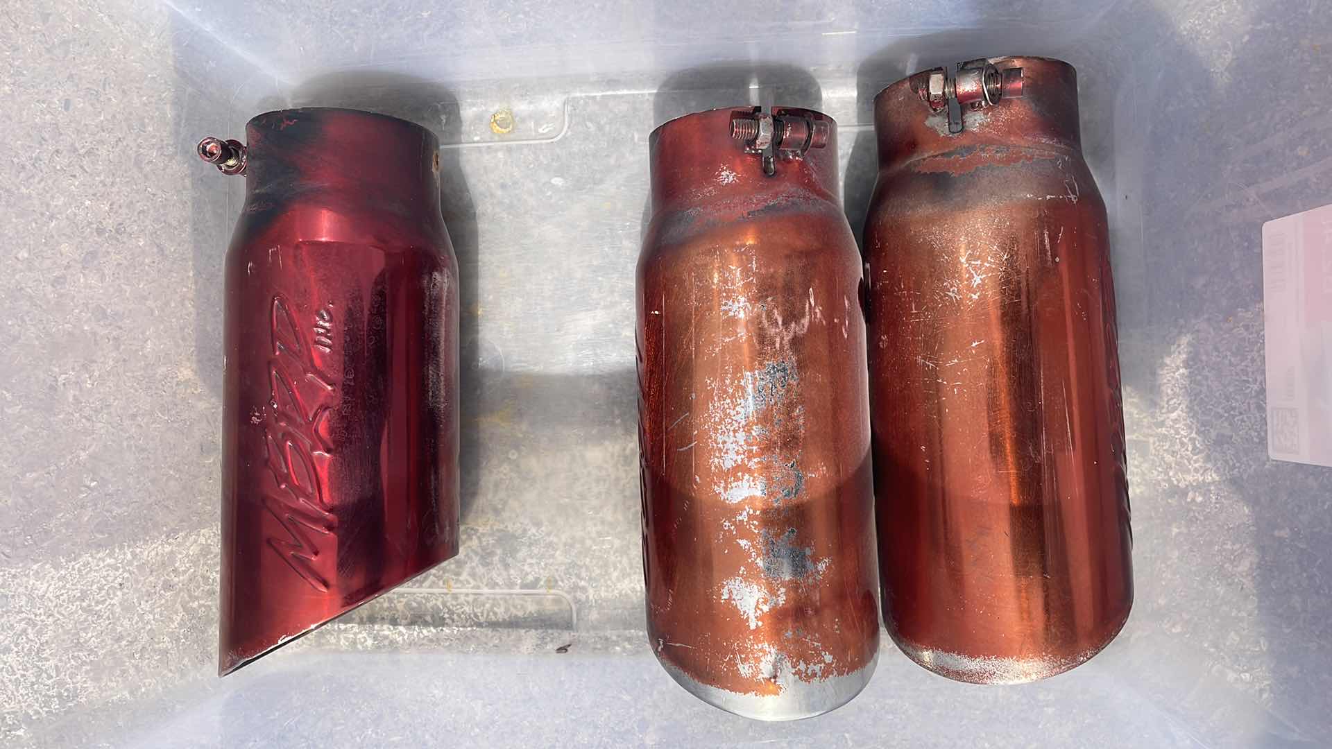 Photo 1 of MRBP ANGLED ROLLED EXHAUST TIPS 5-1/2” (3)