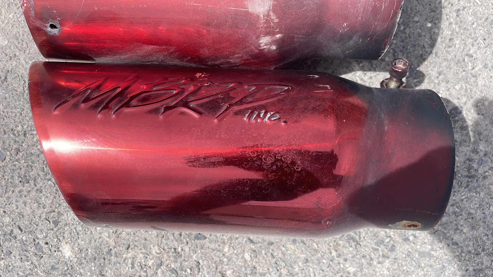 Photo 1 of MRBP ANGLED ROLLED EXHAUST TIPS 5-1/2” (3)