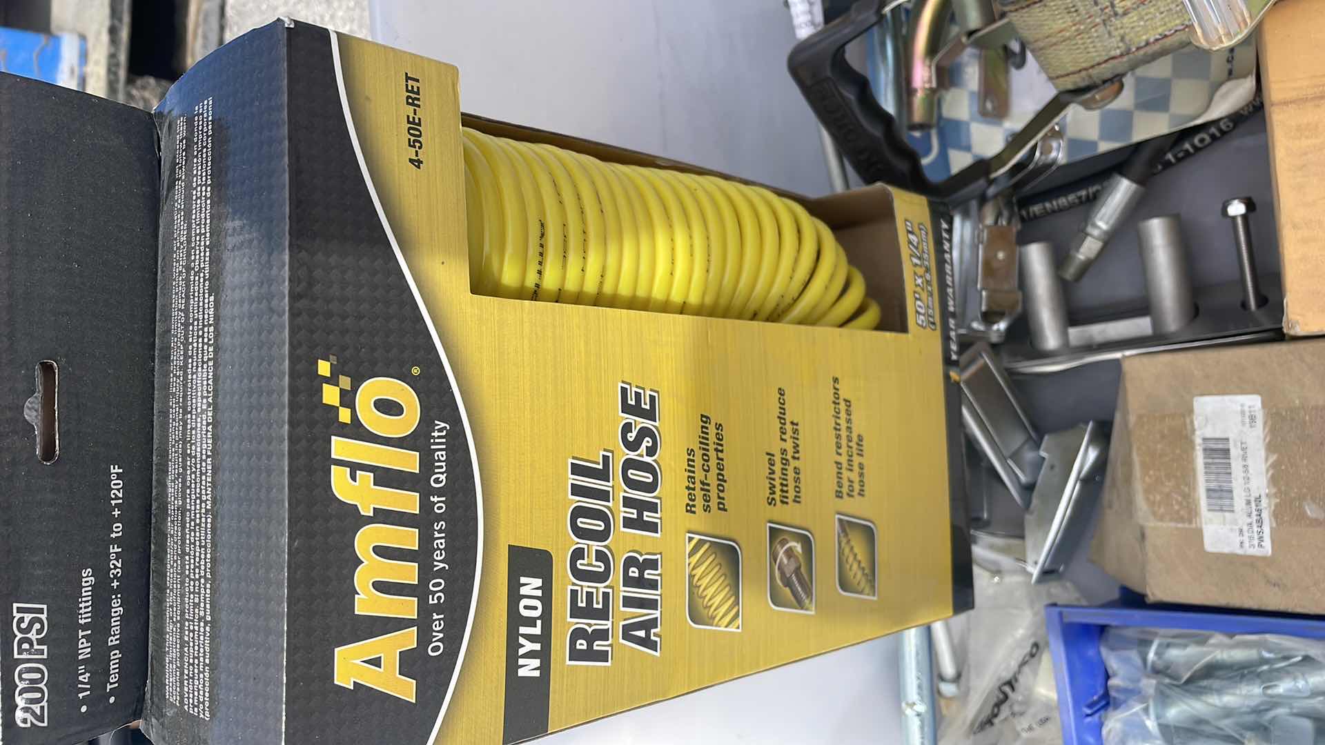 Photo 1 of MISC RED HEADS RIVETS RATCHETS LATCHES DIP STICK AIR HOSE