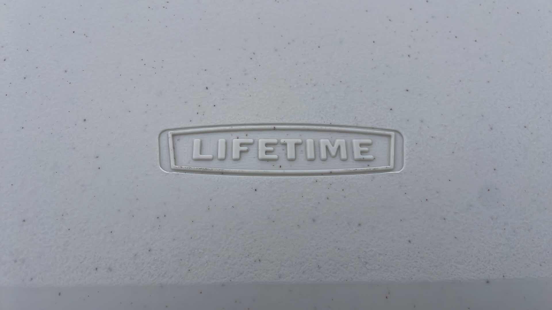 Photo 1 of LIFETIME FOLDABLE ADJUSTABLE HEIGHT 48” x 24” TABLE MODEL 80455