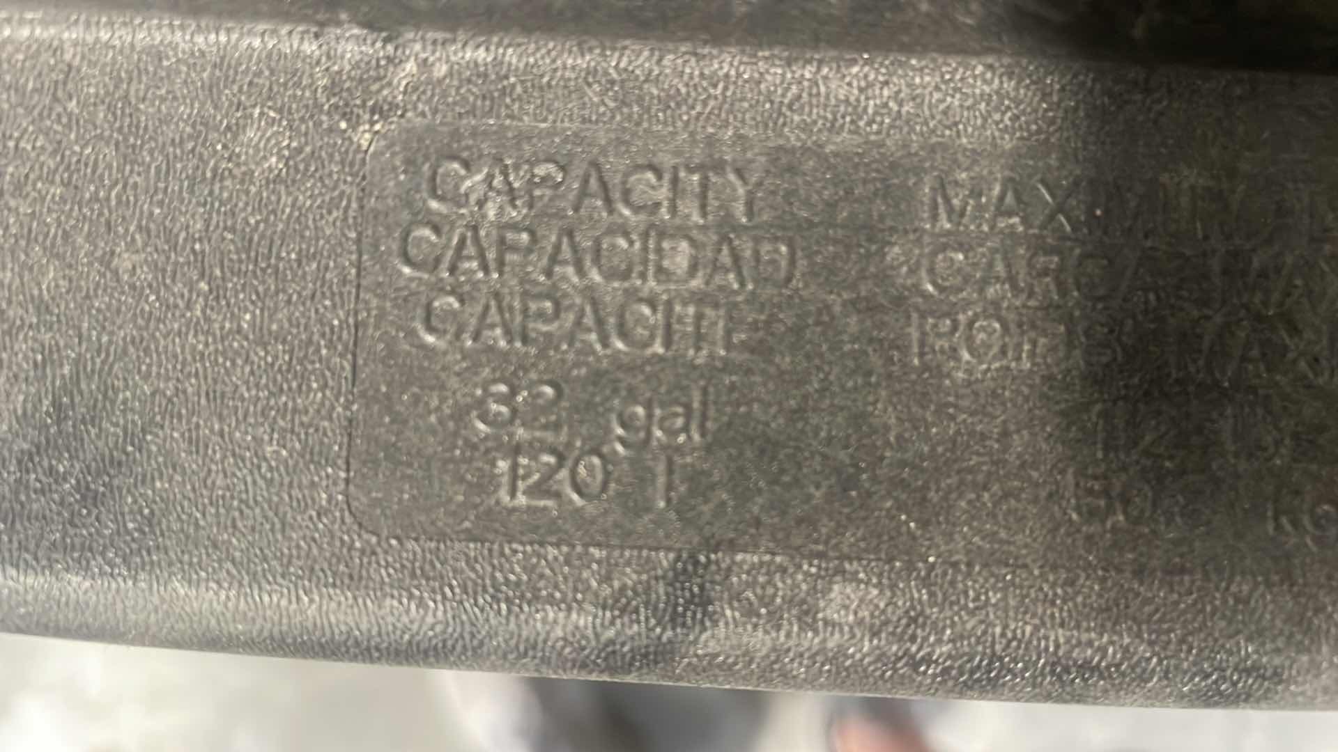 Photo 1 of 32 GALLON TOTER TRASH CAN