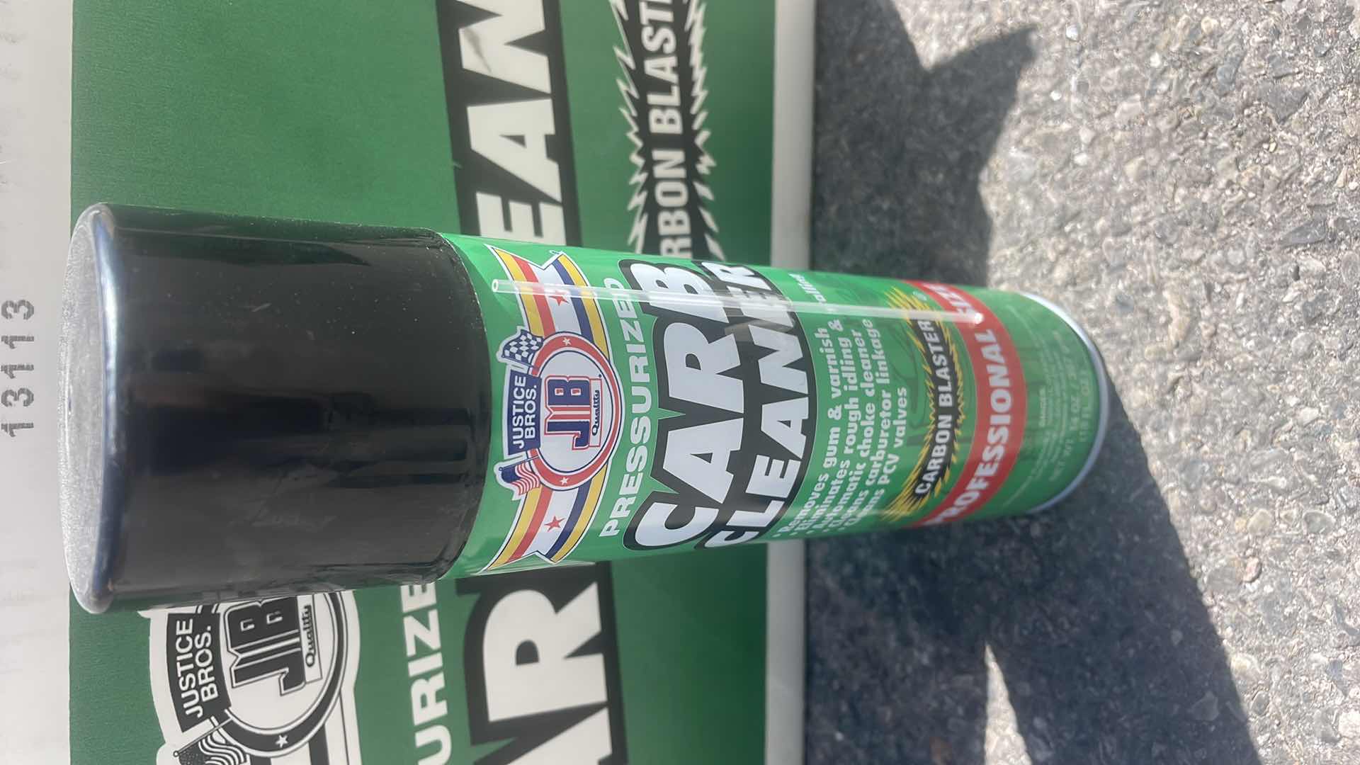 Photo 1 of JUSTICE BROS PRESSURIZED CARB CLEANER CASE