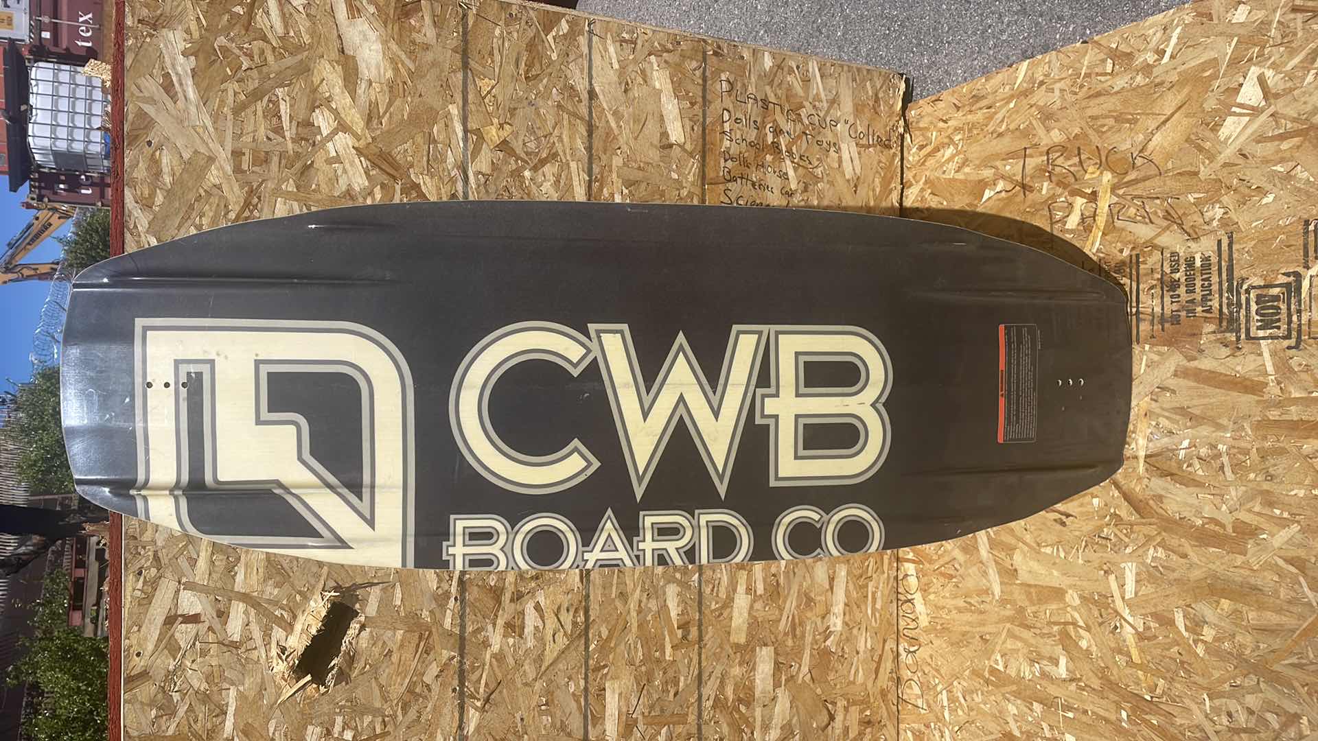 Photo 1 of CWB WAKEBOARD 134CM WITH TORO HINGE TECH BINDINGS