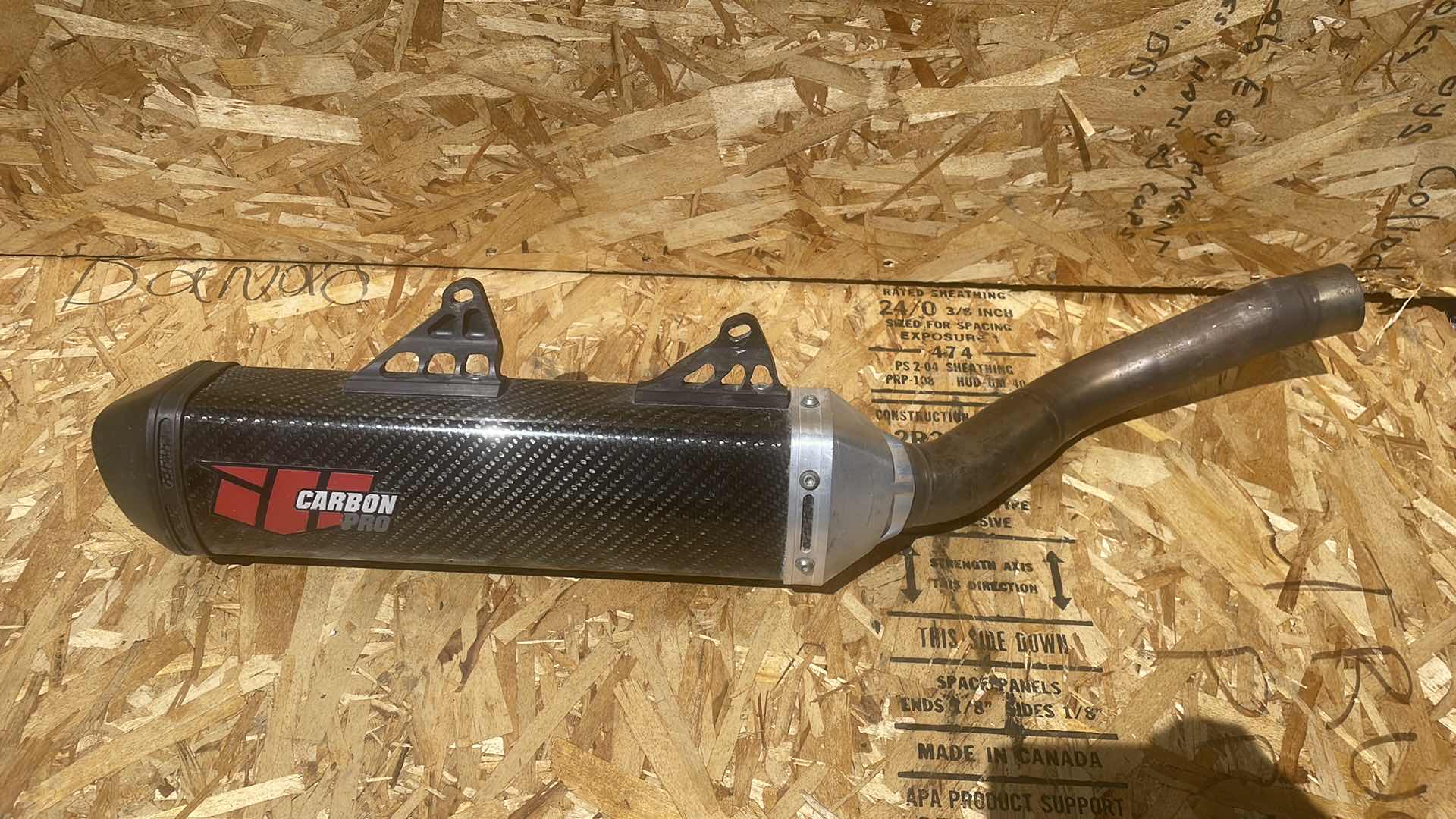Photo 1 of WHITE BROS CARBON PRO EXHAUST NOT SURE WHAT IT FITS