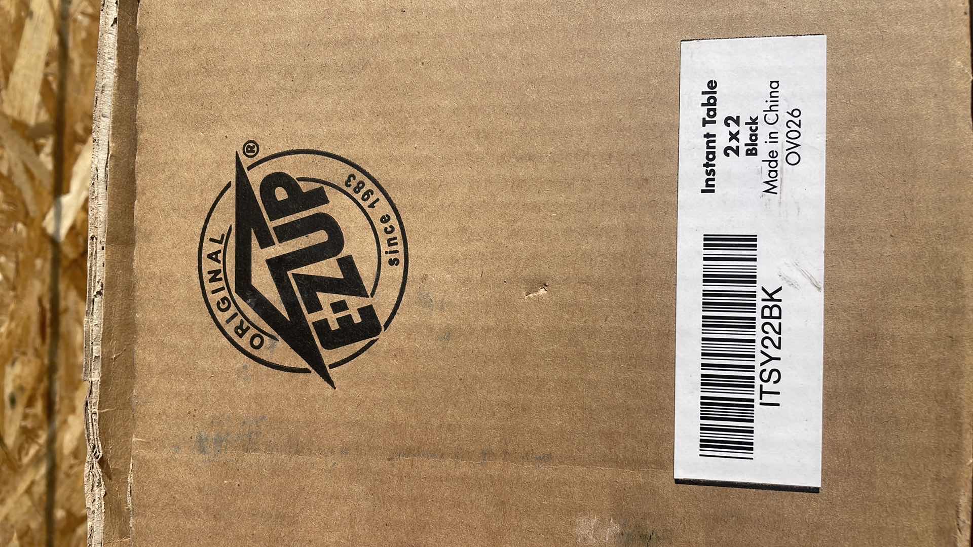 Photo 1 of E-Z UP INSTANT TABLE - 2' X 2'