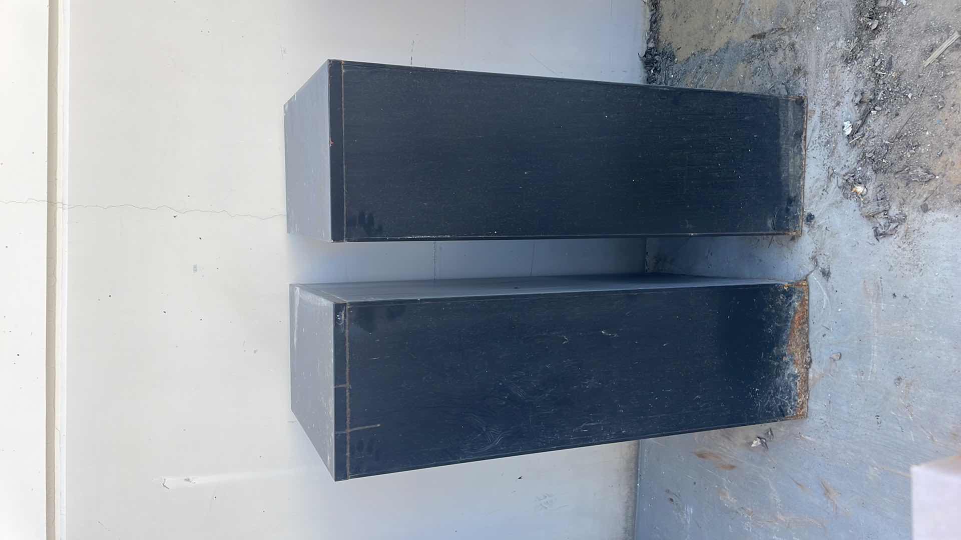 View 2 of FILE CABINET 4 DRAWER NO KEYS 15” x 25” x 52” (2)
