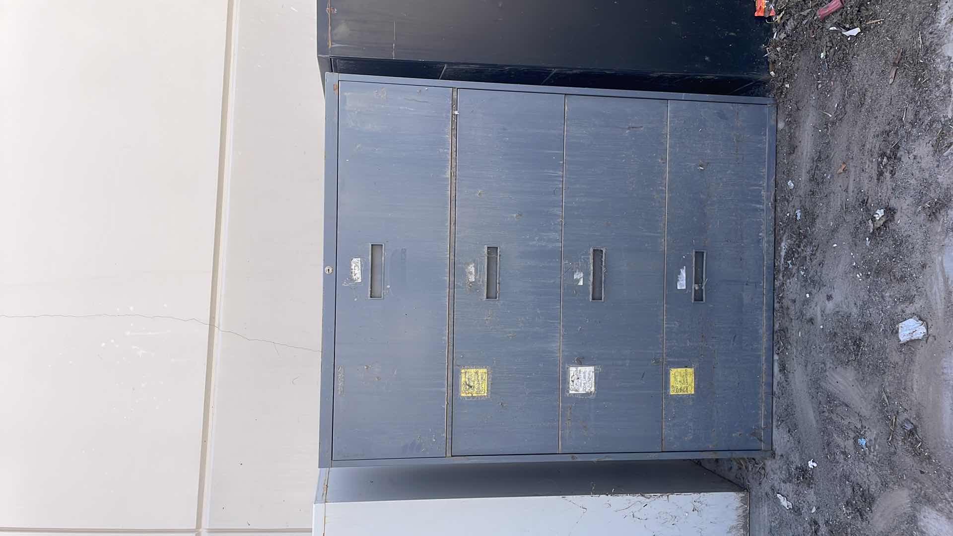 Photo 1 of 4 DRAWER FILING CABINET 18” x 42” x 52”