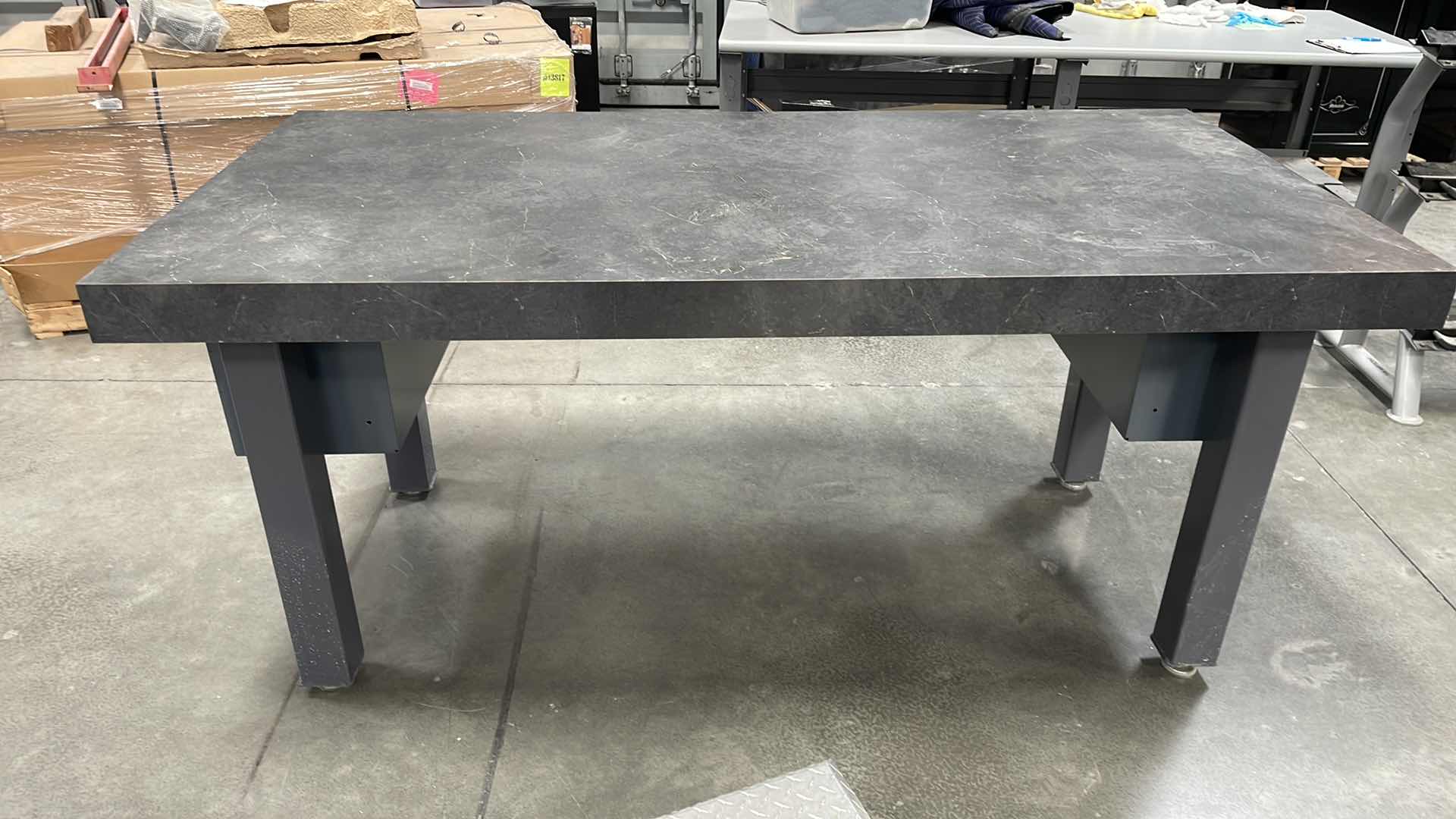 Photo 1 of HEAVYDUTY WORK BENCH/ DESK 42” x 86” WITH 4 PULL OUT DRAWERS ON EACH END