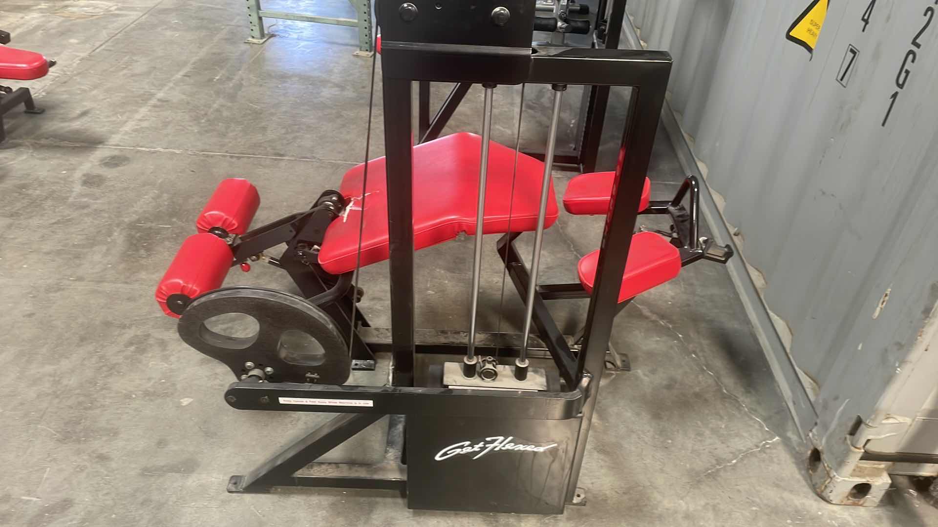 Photo 1 of FLEX PERFORMANCE SYSTEMS LEG CURL MACHINE NEED NEW FABRIC ON ONE PIECE