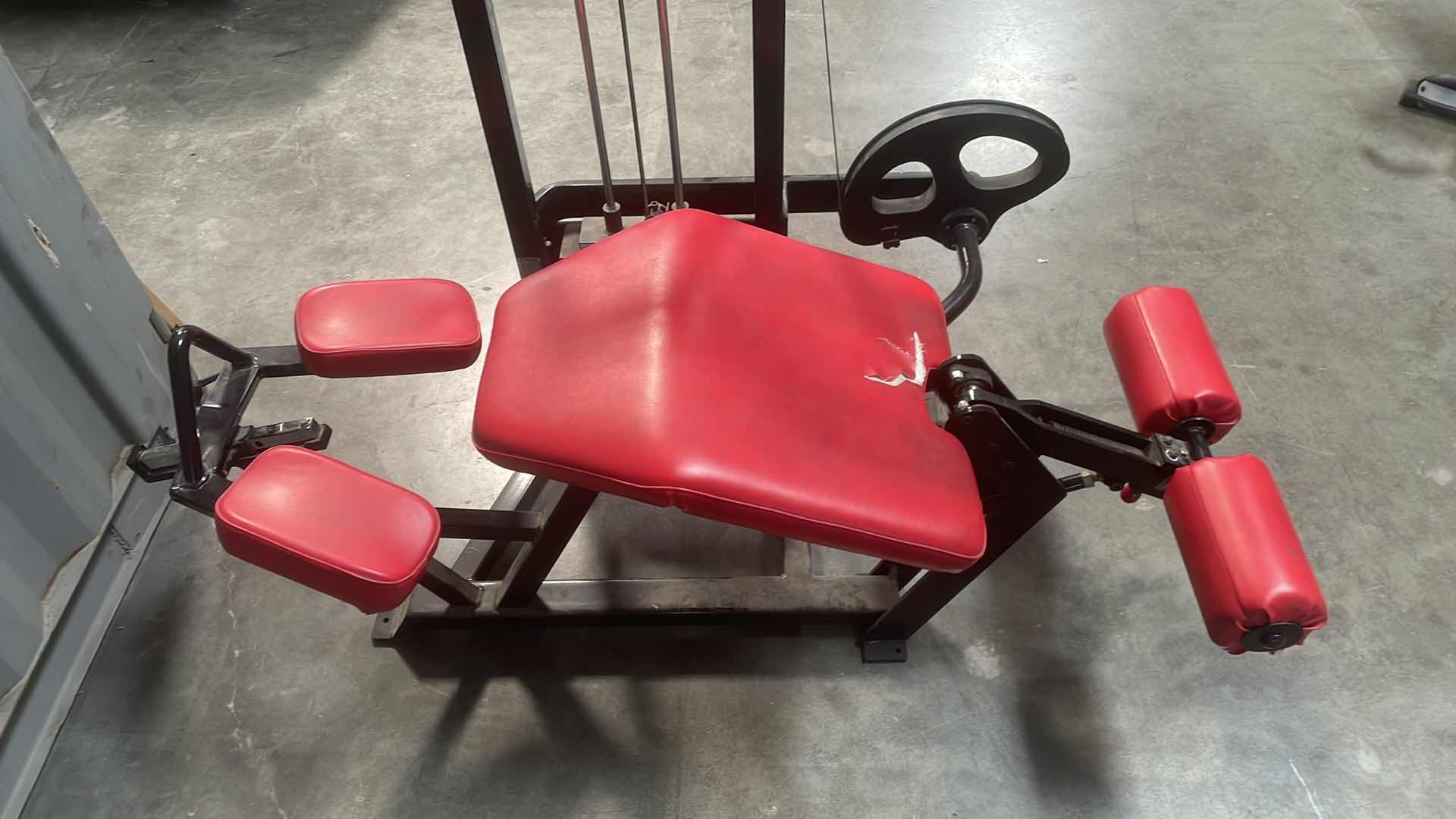 Photo 1 of FLEX PERFORMANCE SYSTEMS LEG CURL MACHINE NEED NEW FABRIC ON ONE PIECE