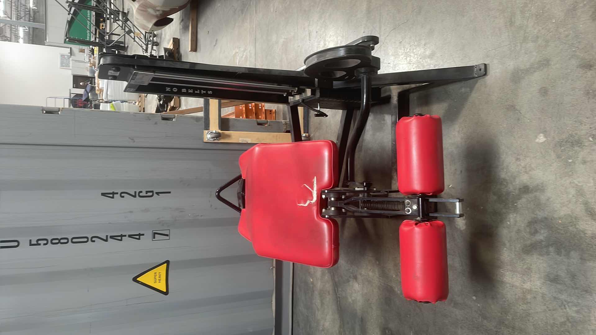 Photo 1 of FLEX PERFORMANCE SYSTEMS LEG CURL MACHINE NEED NEW FABRIC ON ONE PIECE