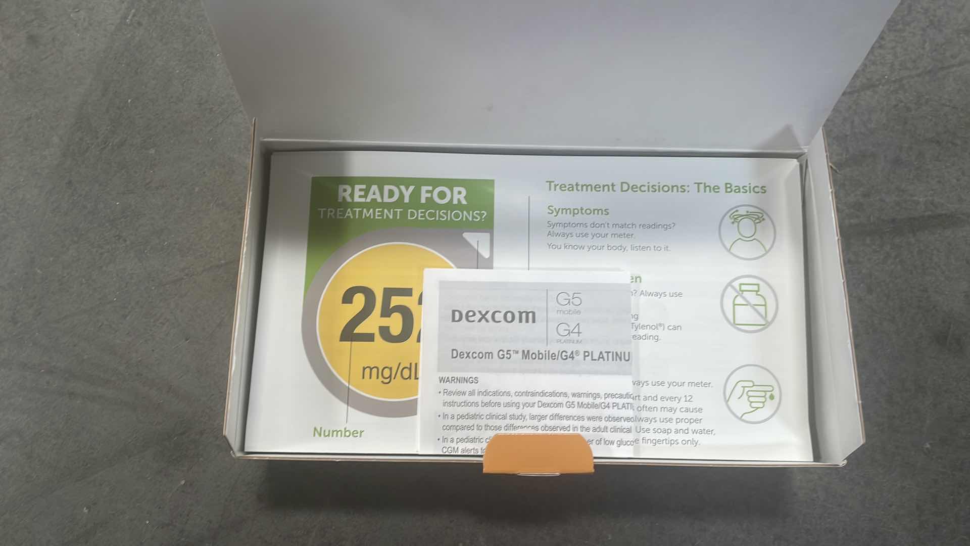 Photo 1 of DEXCOM G5 SENSORS 4 PACK