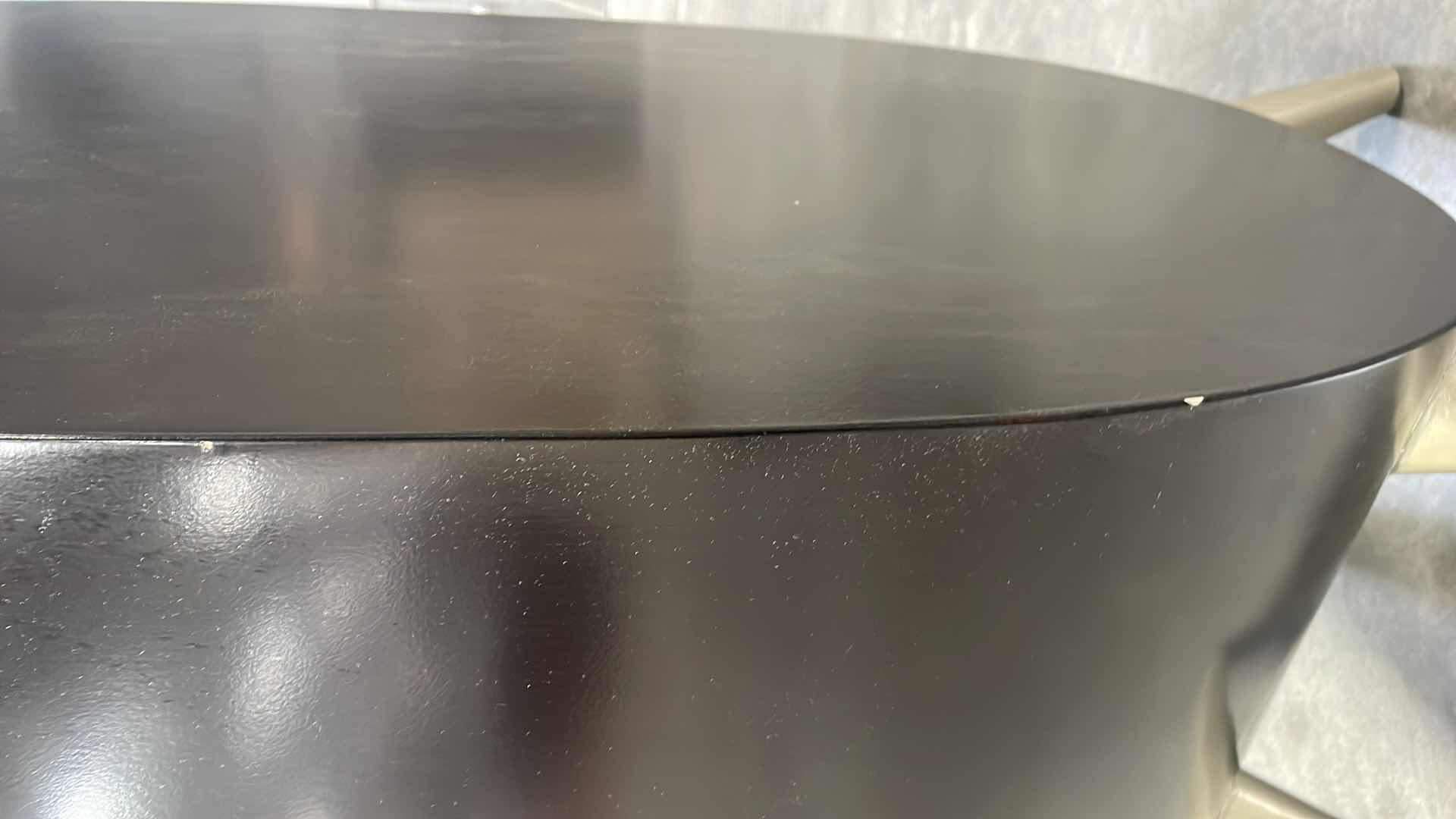 Photo 1 of ARTMAX 2894-CL ESPRESSO, SILVER-LEAF AND VANILLA LIZARD FINISH