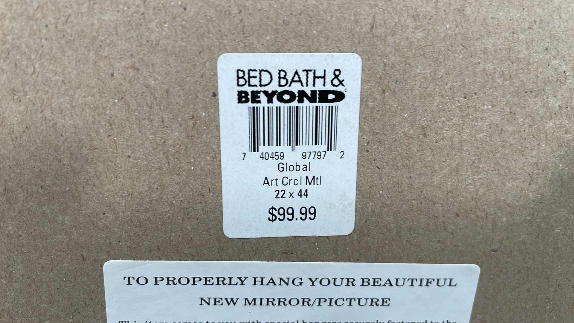 Photo 1 of GLOBAL CIRCLE ART WORK 22x44