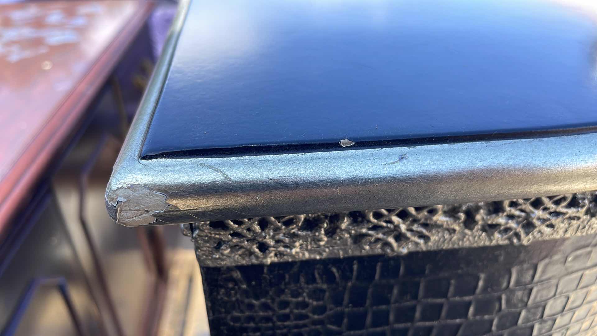 Photo 1 of HAND PAINTED CABINET 35” x 16” x 38”