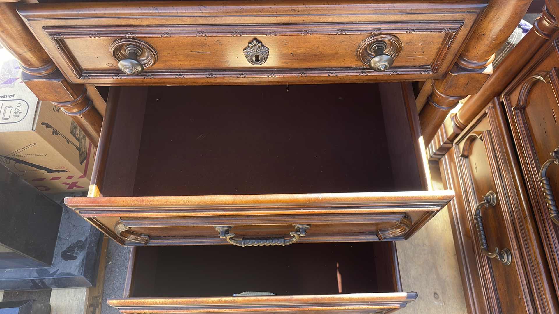 Photo 1 of MICHAEL AMINI SIGNATURE SERIES BY AICO NIGHT STAND SET 30” x 19” x 32-1/2”