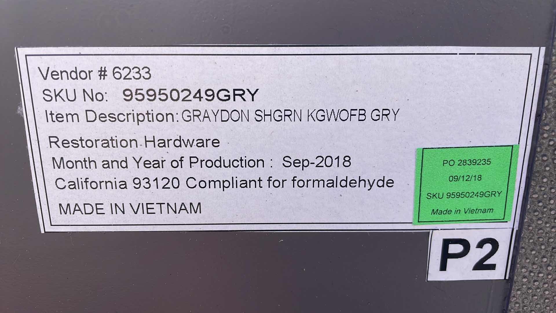 Photo 1 of KING HEAD BOARD AND BED FRAME