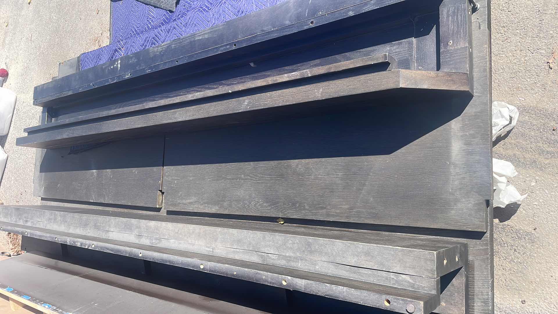 Photo 1 of KING SIZE HEADBOARD AND BED FRAME