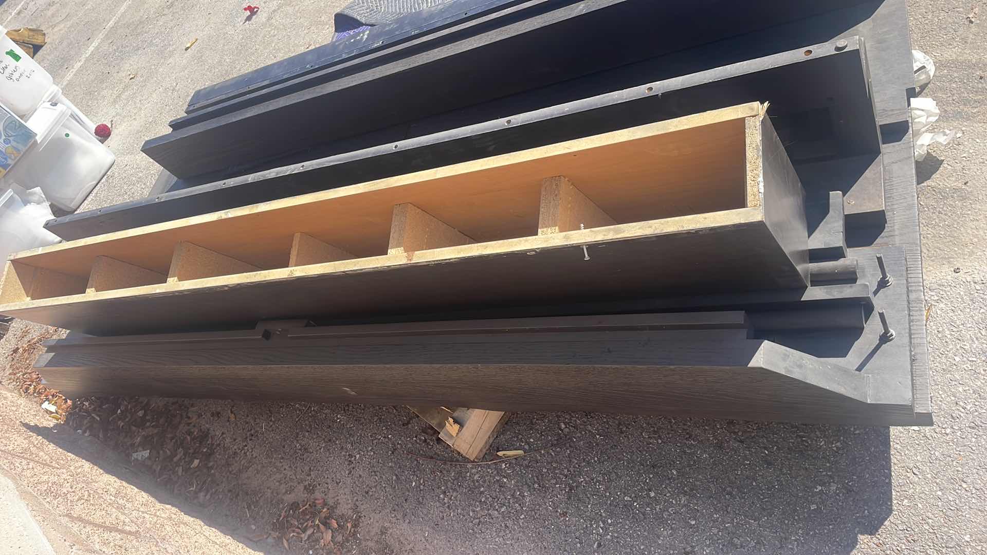 Photo 1 of KING SIZE HEADBOARD AND BED FRAME