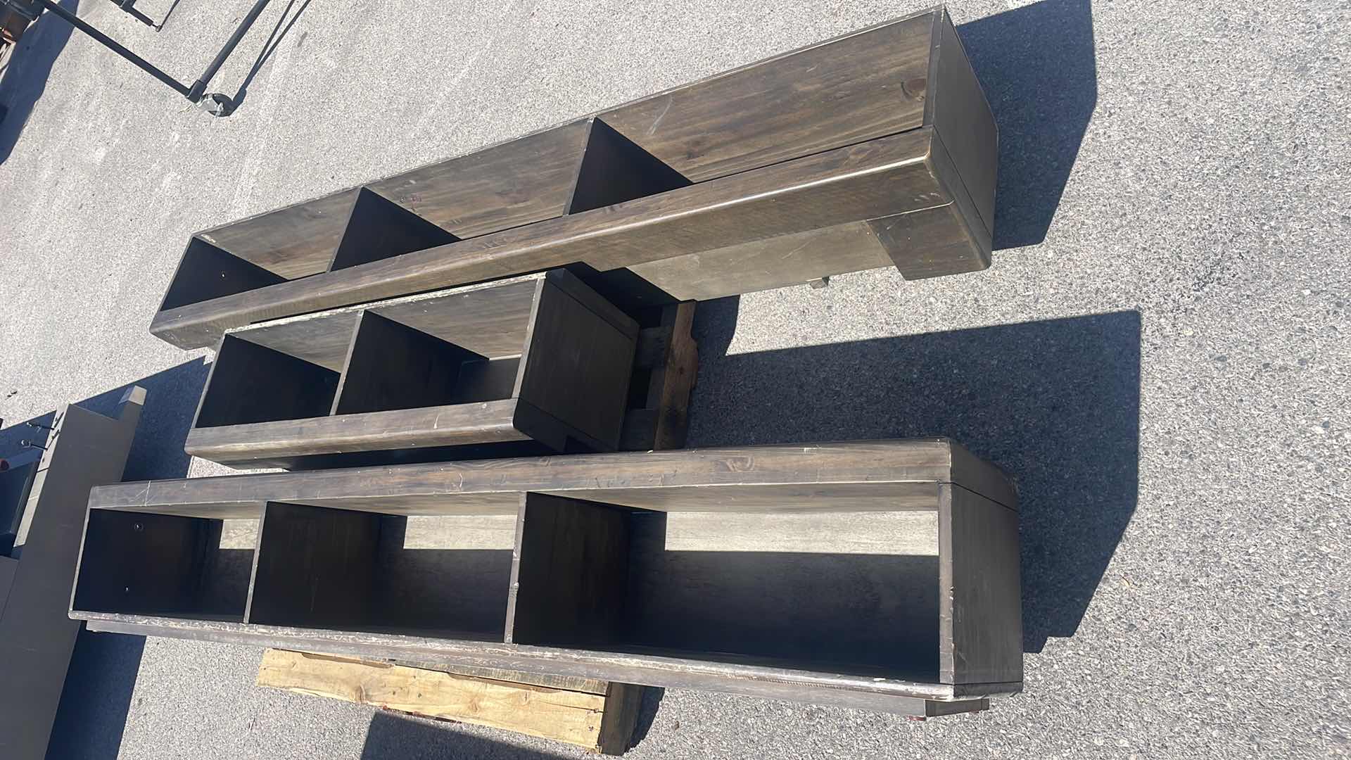 View 4 of BEDFRAME  NO HEADBOARD OR HARDWARD 63-1/4” x 81-1/2”