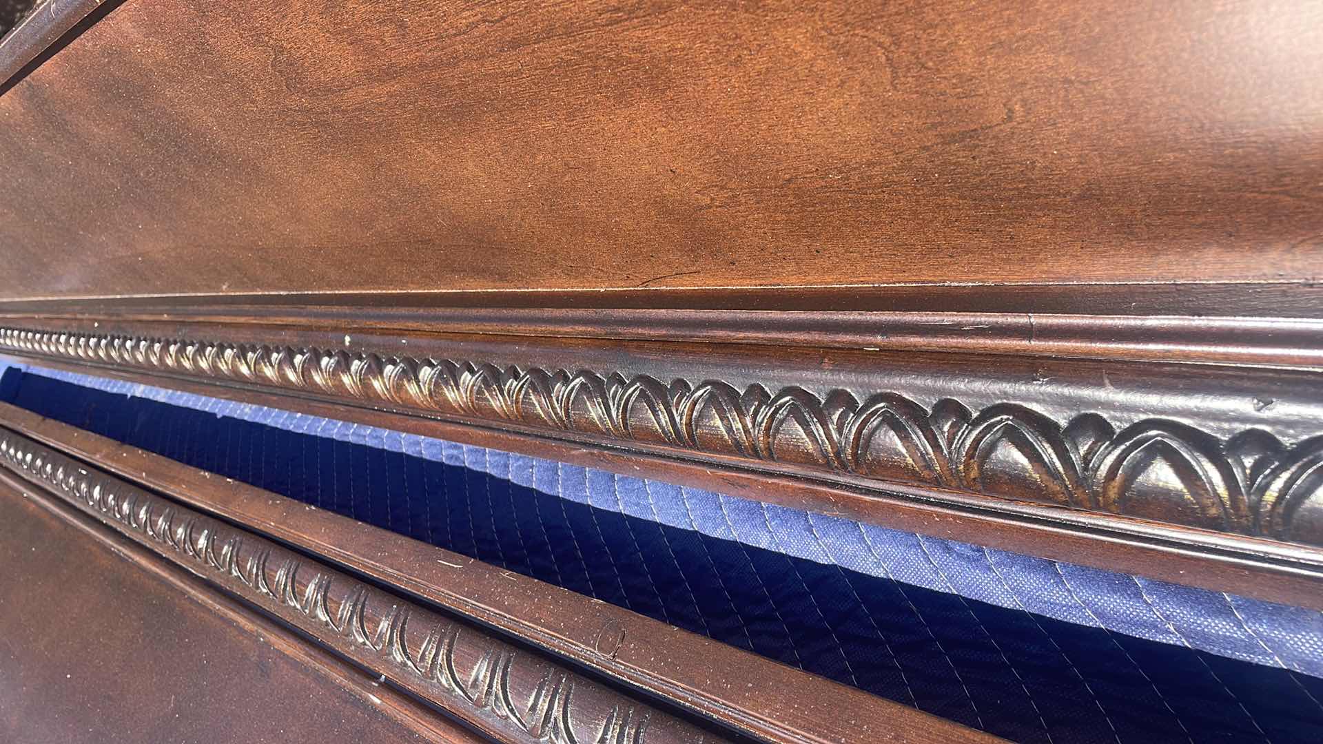 Photo 1 of VINTAGE WOOD WITH CARVED ACCENTS POSSIBLE BED FRAME PIECES