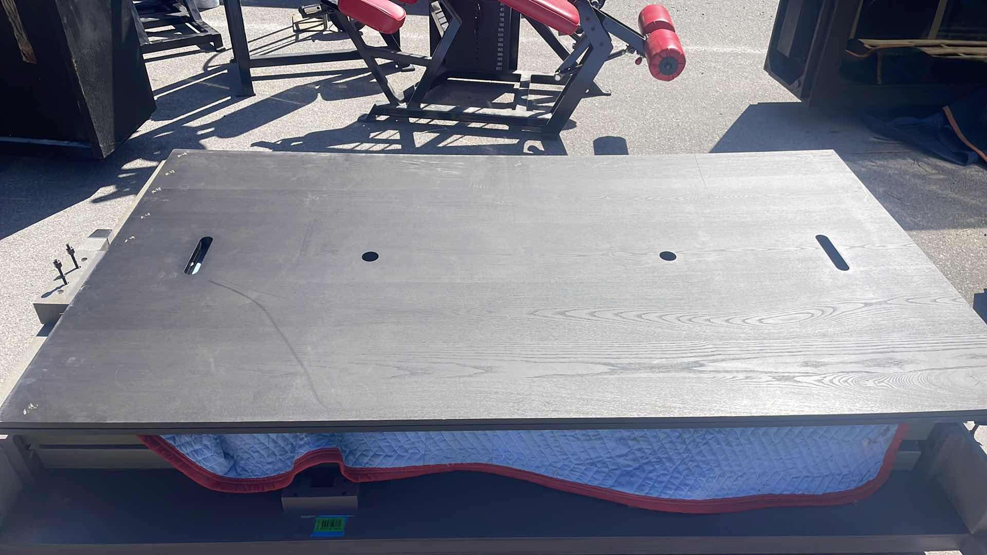 Photo 1 of 2 SHEETS OF 40” x 76-3/4” x 5/8 WITH CUTOUTS IN THEM