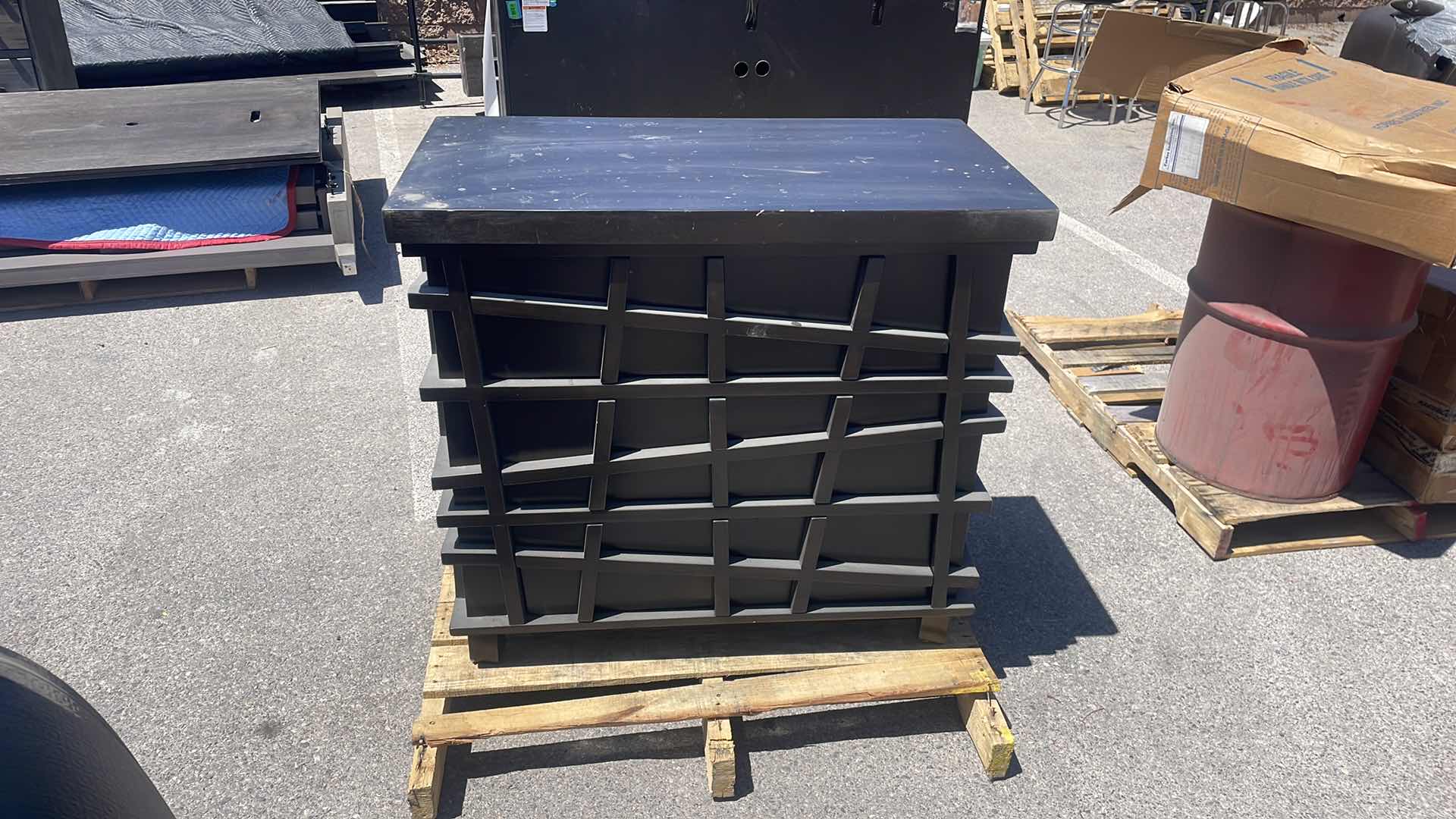 Photo 1 of 3 DRAWER CONSOLE TABLE