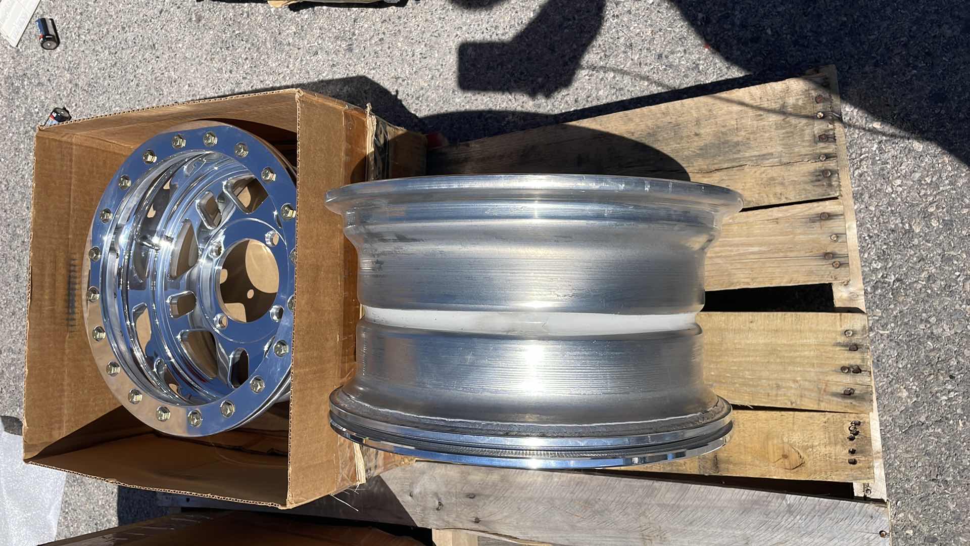 Photo 1 of BOGART BEAD-LOCK 4 LUG RIMS 14” x 8” 4X137 LUG PATTERN