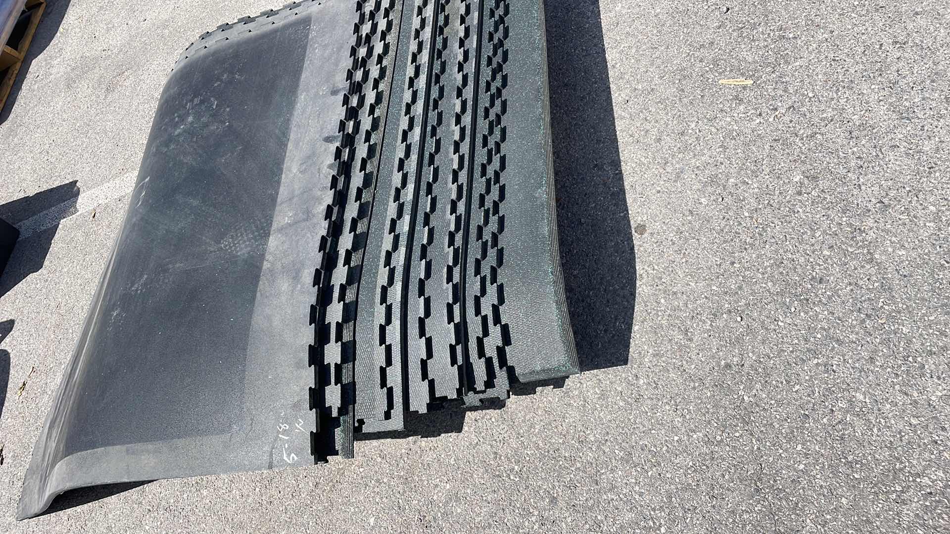 Photo 1 of INTERLOCKING GYM MATS (12)