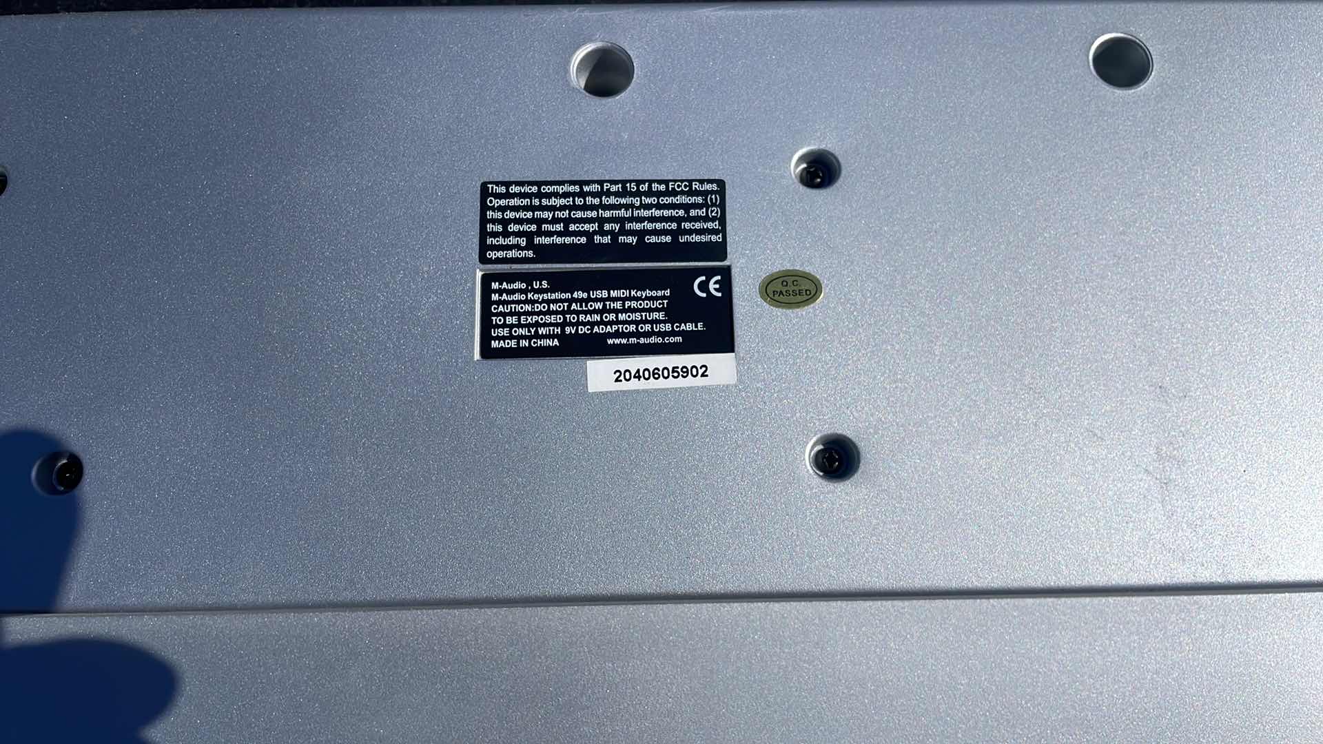 Photo 1 of M-AUDIO KEYSTATION 49E KEYBOARD