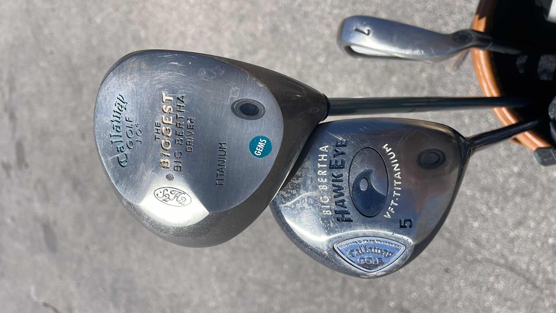 Photo 5 of LADIES CALLAWAY STEELHEAD X-14 IRONS 4-9 P,S RAY COOK PUTTER, CALLAWAY WOODS DRIVER 3 & 5 WOOD - GOLF CLUBS TPC SUMMERLIN GOLF BAG