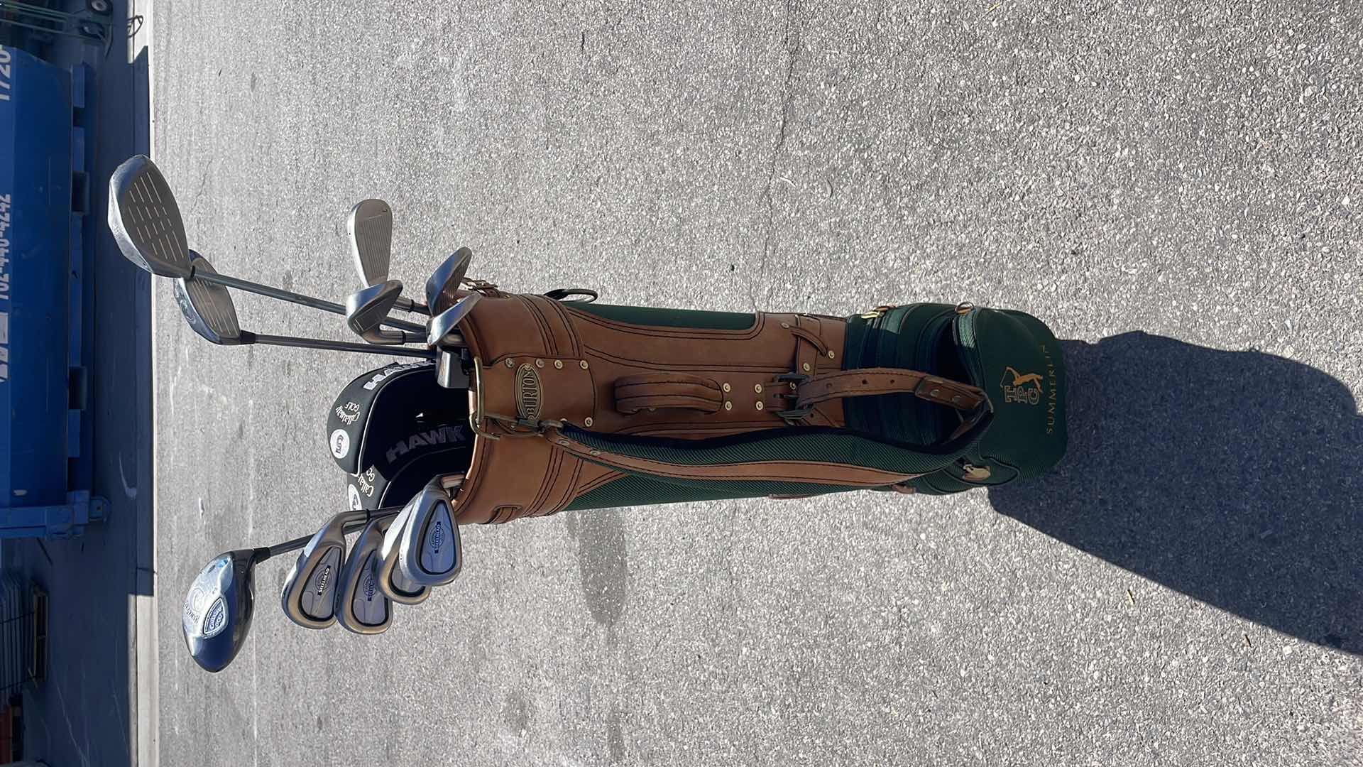 Photo 1 of LADIES CALLAWAY STEELHEAD X-14 IRONS 4-9 P,S RAY COOK PUTTER, CALLAWAY WOODS DRIVER 3 & 5 WOOD - GOLF CLUBS TPC SUMMERLIN GOLF BAG